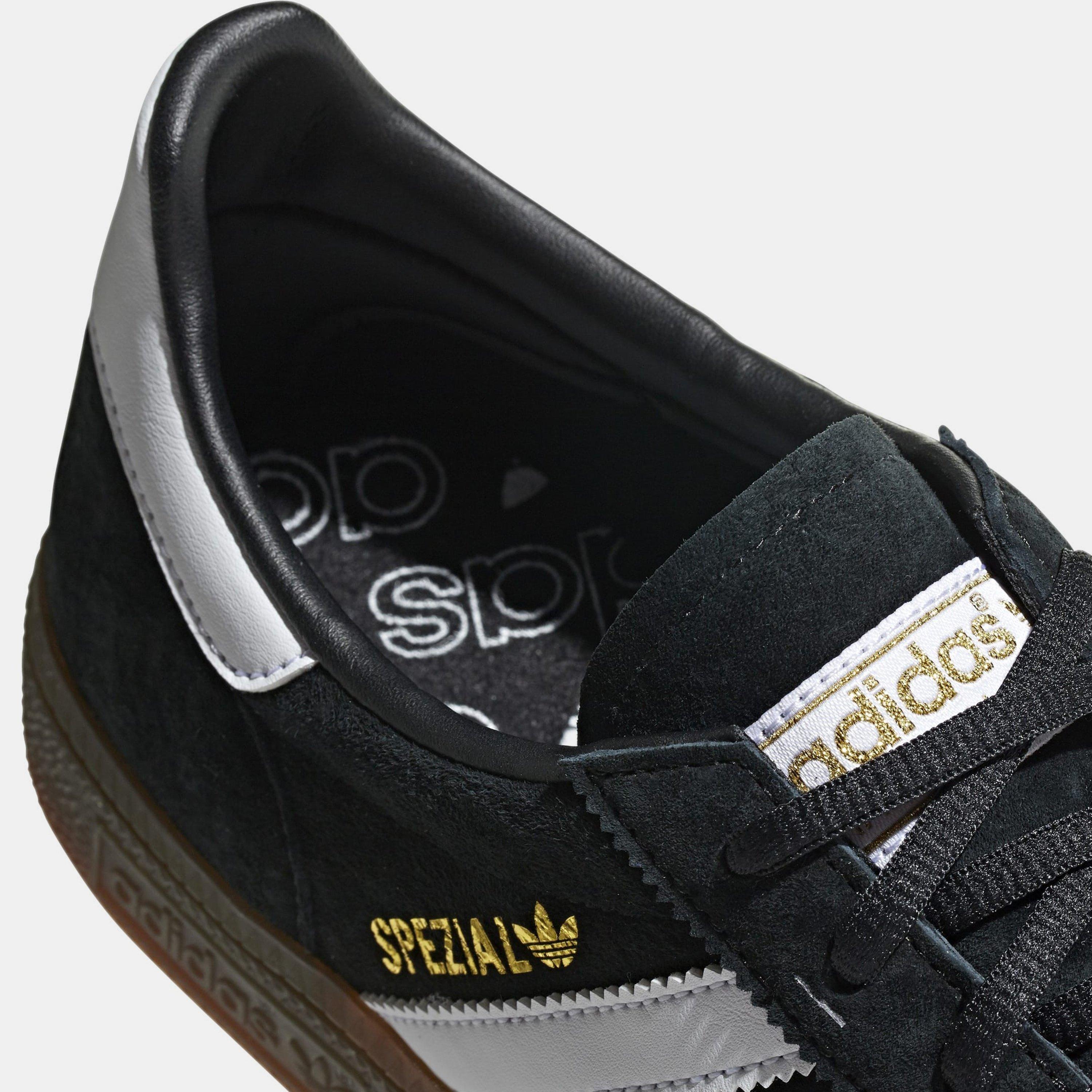 Black/White/Gum - adidas Originals - Handball Spezial Shoes - 8