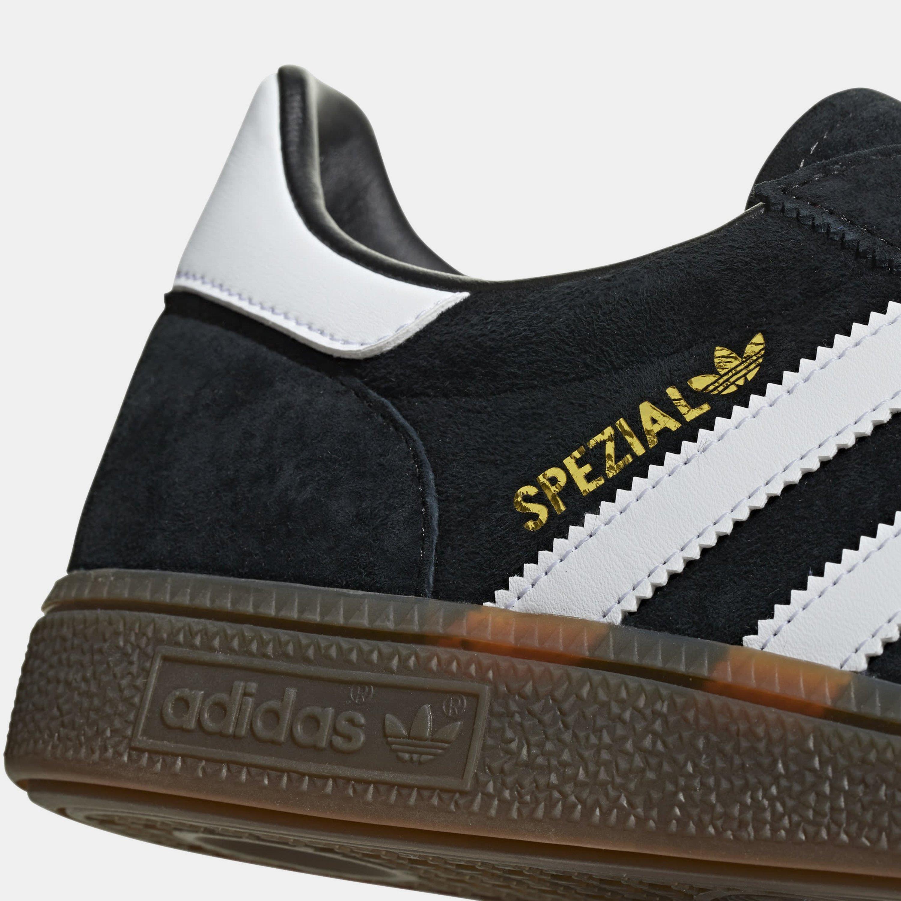 Black/White/Gum - adidas Originals - Handball Spezial Shoes - 10