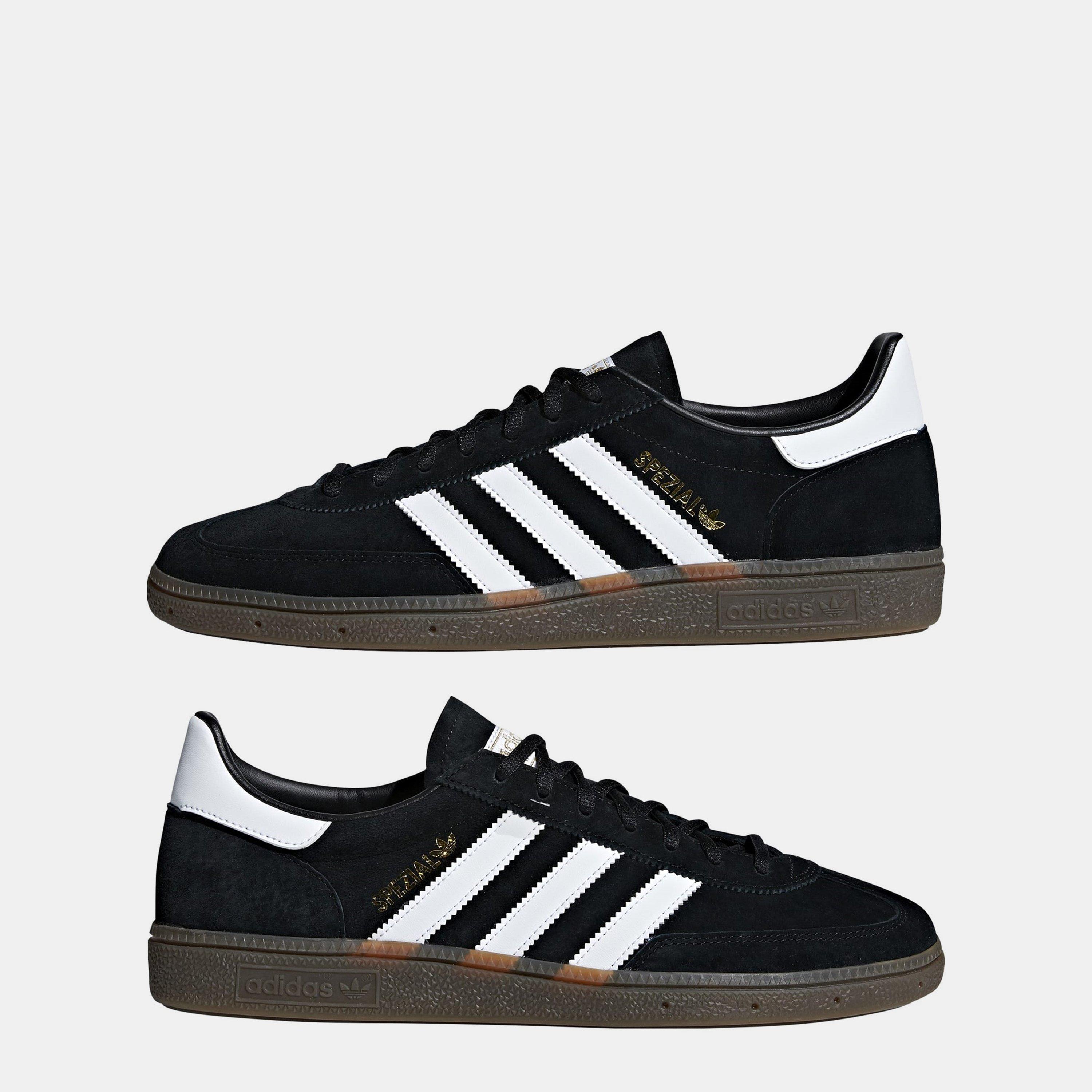 Black/White/Gum - adidas Originals - Handball Spezial Shoes - 11