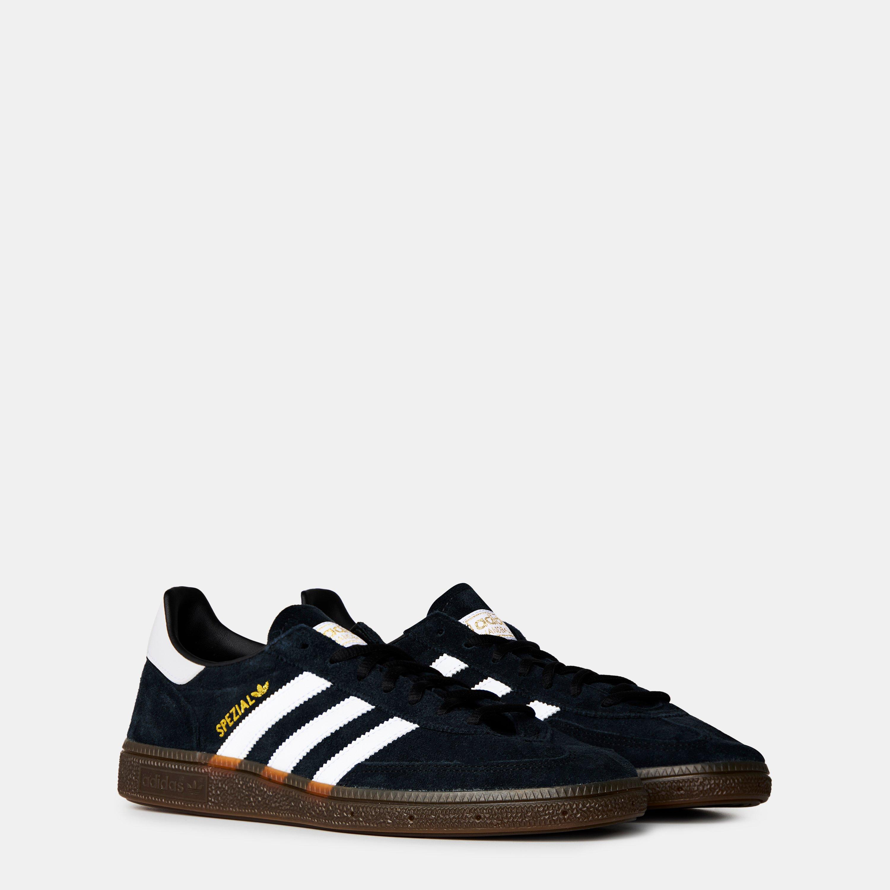 Black/White/Gum - adidas Originals - Handball Spezial Shoes - 4