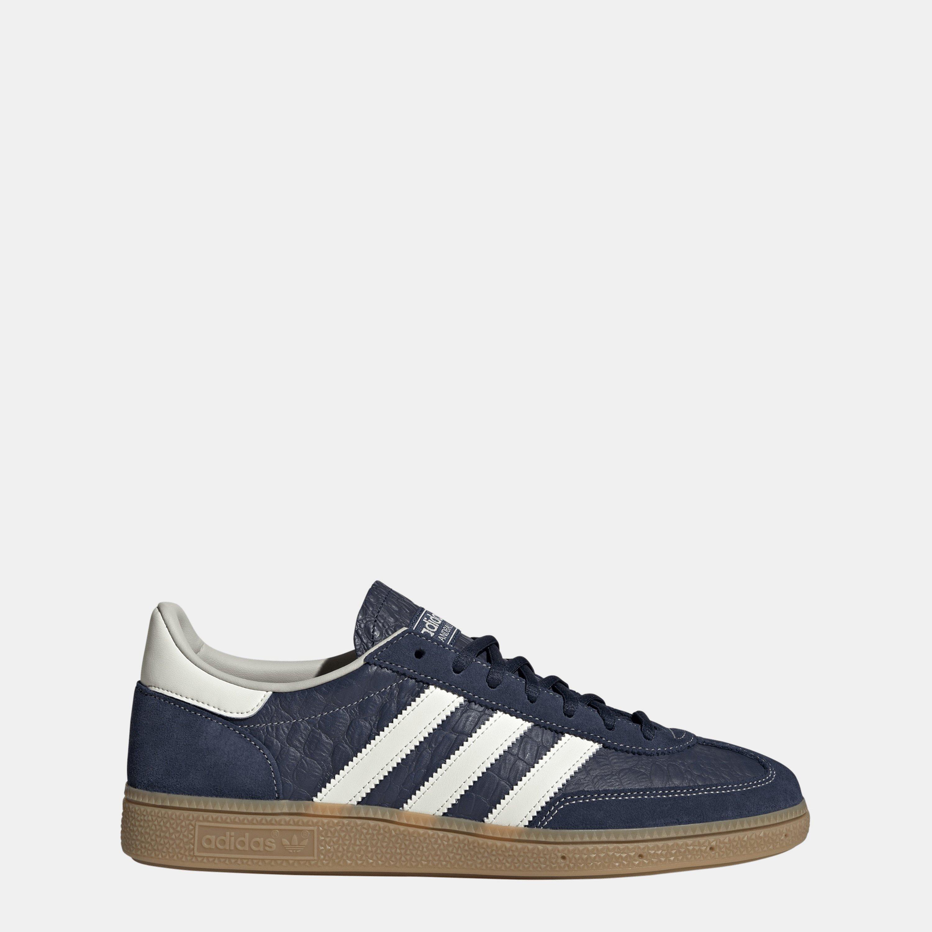 adidas Originals Womens Handball Spezial Shoes - Navy/Cream - Size 4 (36.7)