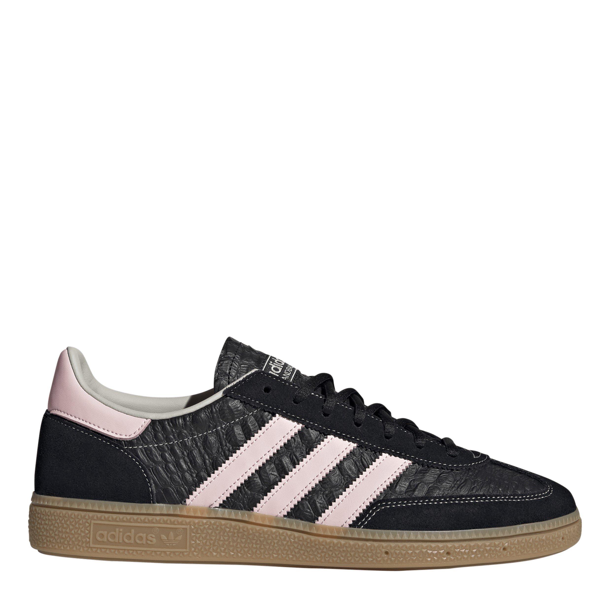 adidas Originals Womens Handball Spezial Shoes - Black/Pink - Size 4.5 (37.3)