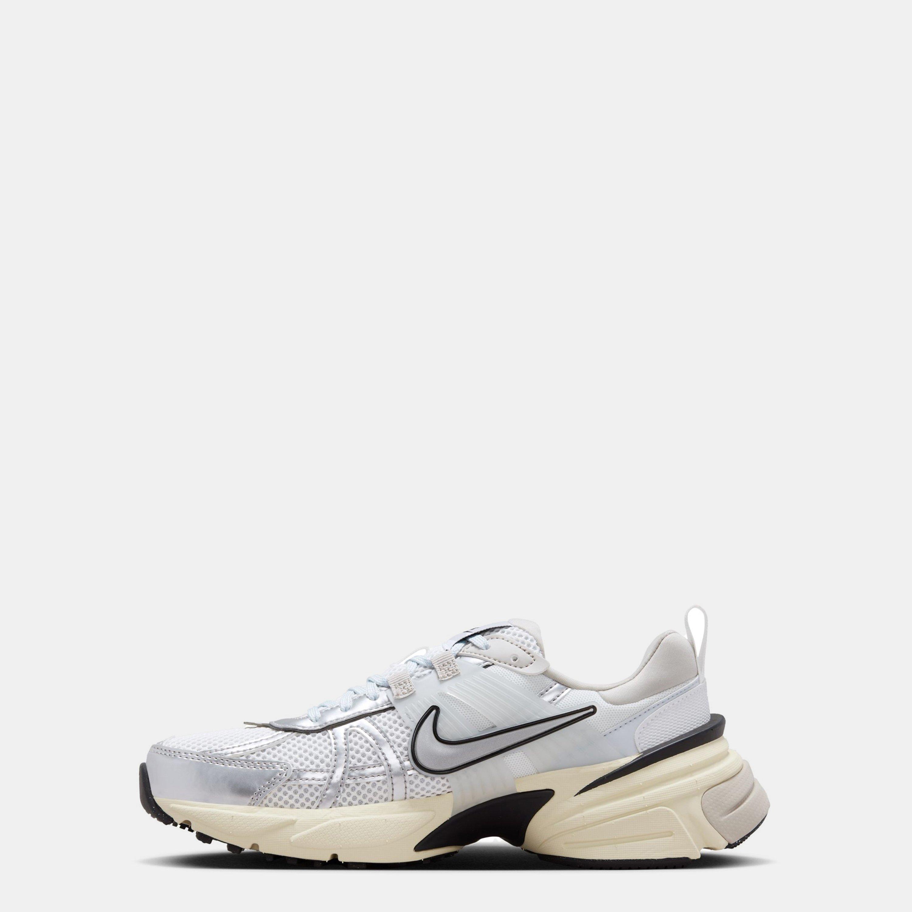 Wht/Silv/Blk - Nike - V2K Runner Shoes Womens - 2