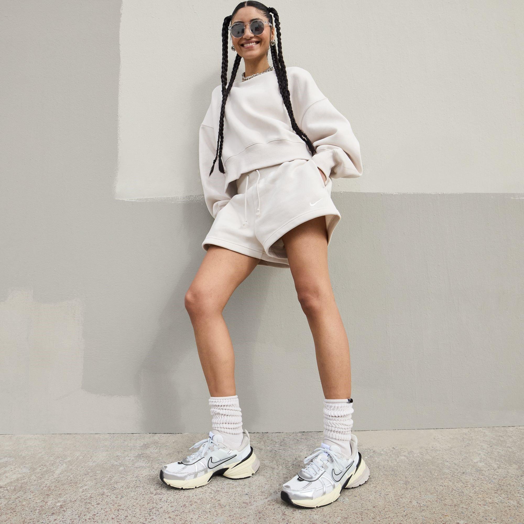 Wht/Silv/Blk - Nike - V2K Runner Shoes Womens - 7