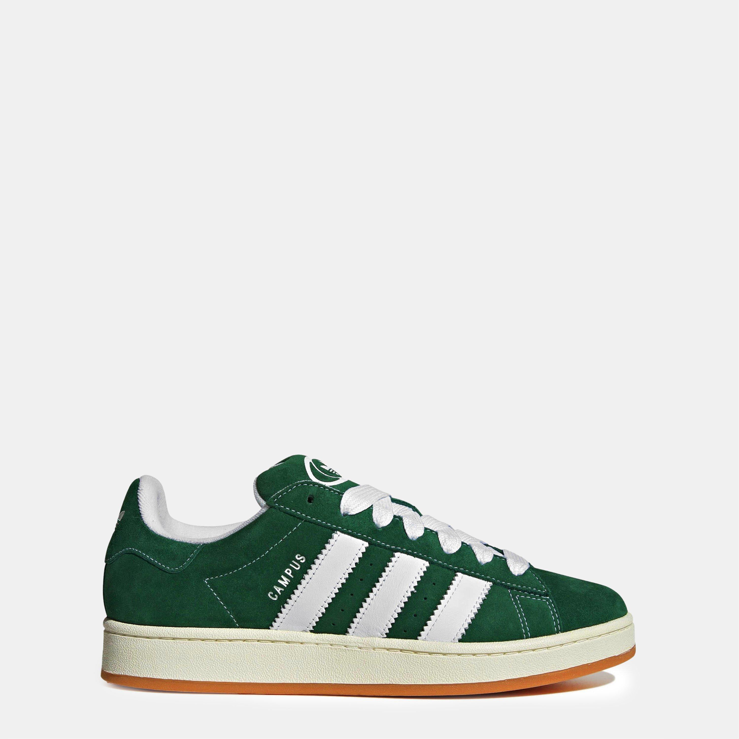adidas Originals Campus 00s Trainers - Dark Green/Whit - Size 5 (38)
