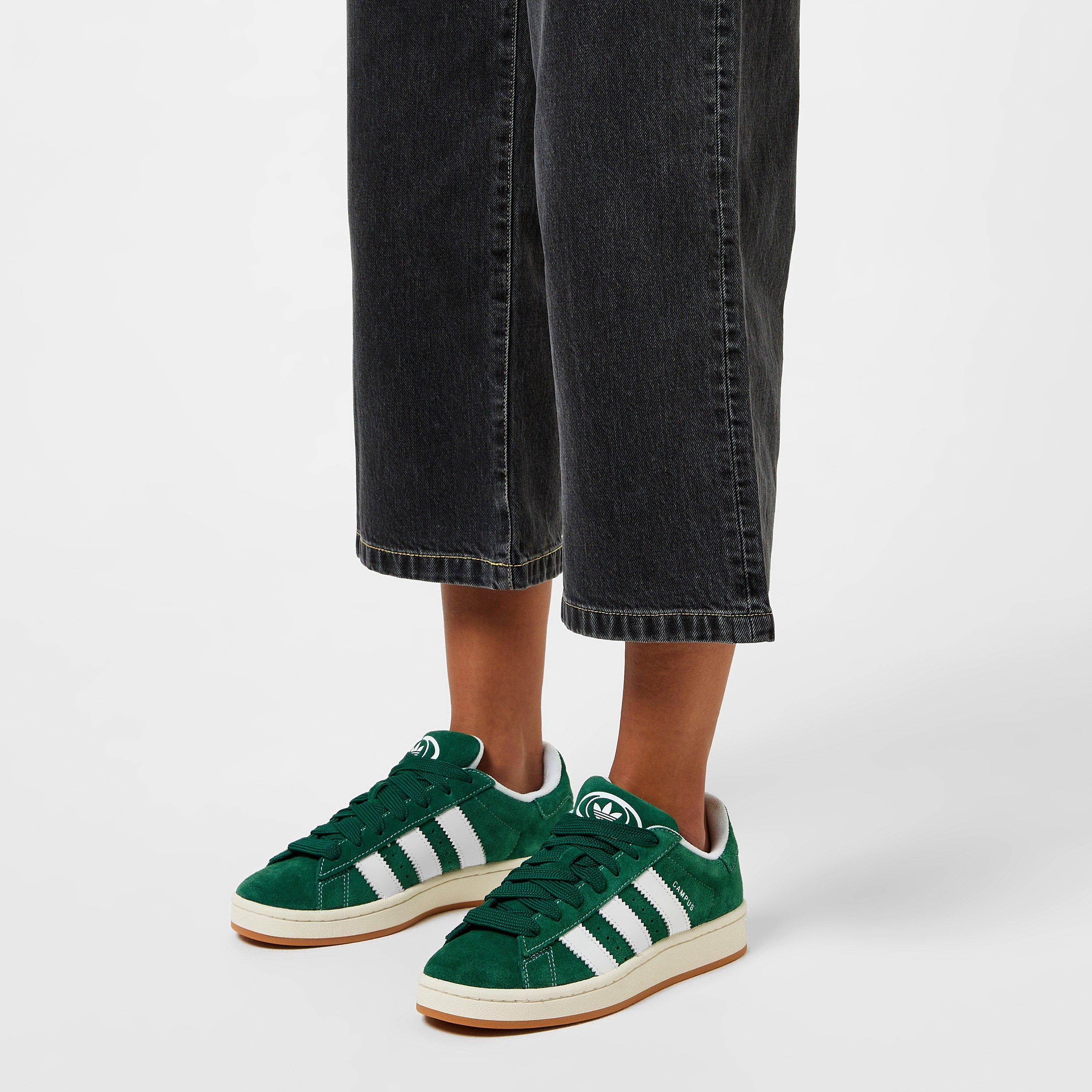 Dark Green/Whit - adidas Originals - Campus 00s Trainers - 2
