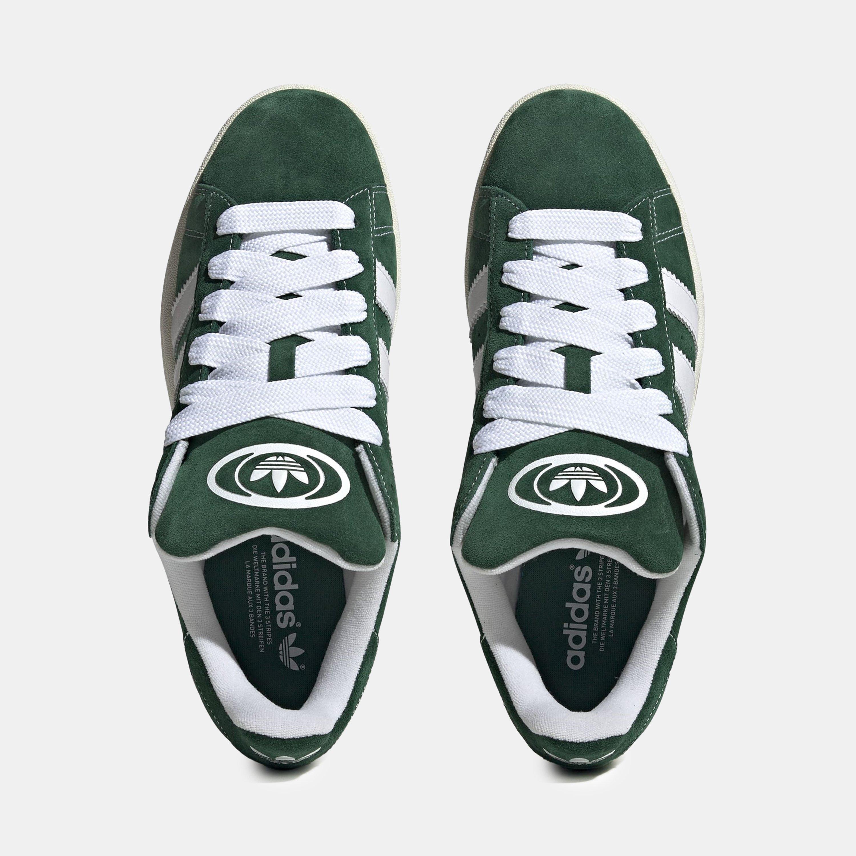 Dark Green/Whit - adidas Originals - Campus 00s Trainers - 11