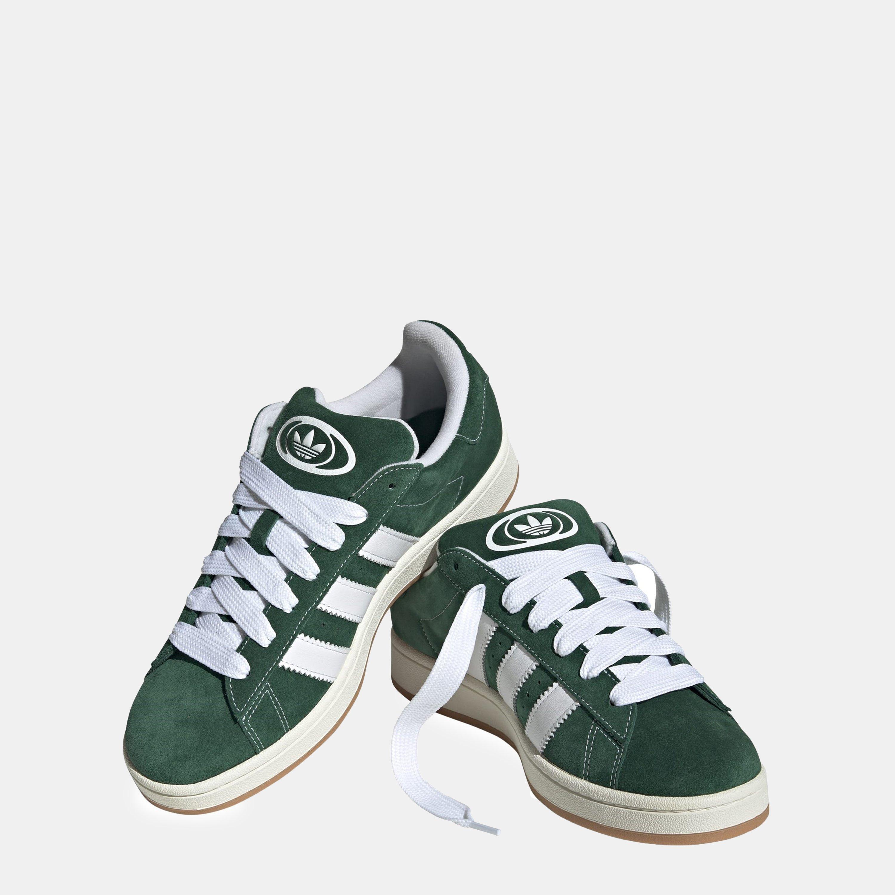 Dark Green/Whit - adidas Originals - Campus 00s Trainers - 4