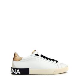 Dolce and Gabbana Calfskin Portofino Sneakers