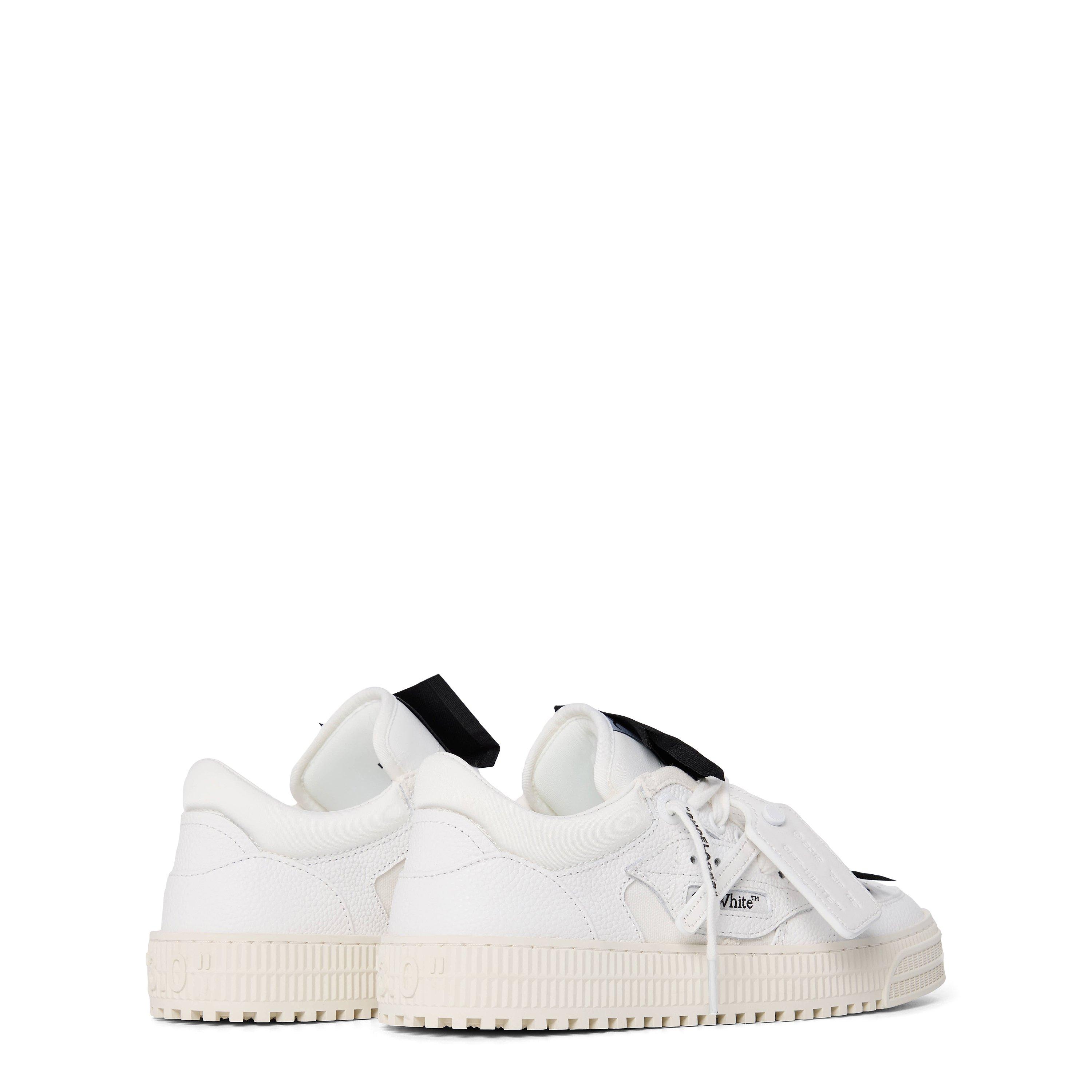 White/White - Off White - Women's Low 3.0 Sneakers with ZIP Tie Tag - 5