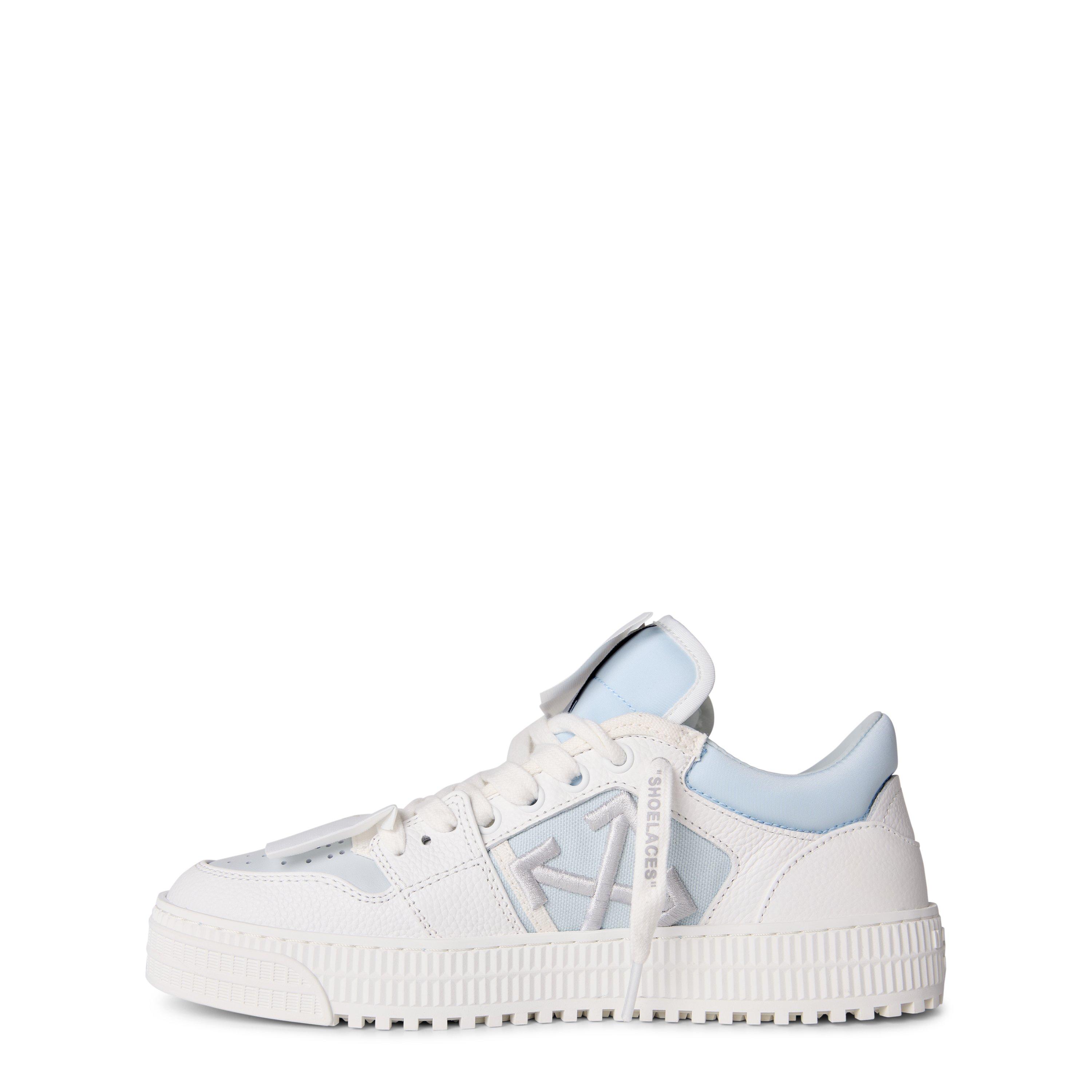 White/Ice - Off White - Women's Low 3.0 Sneakers with ZIP Tie Tag - 3