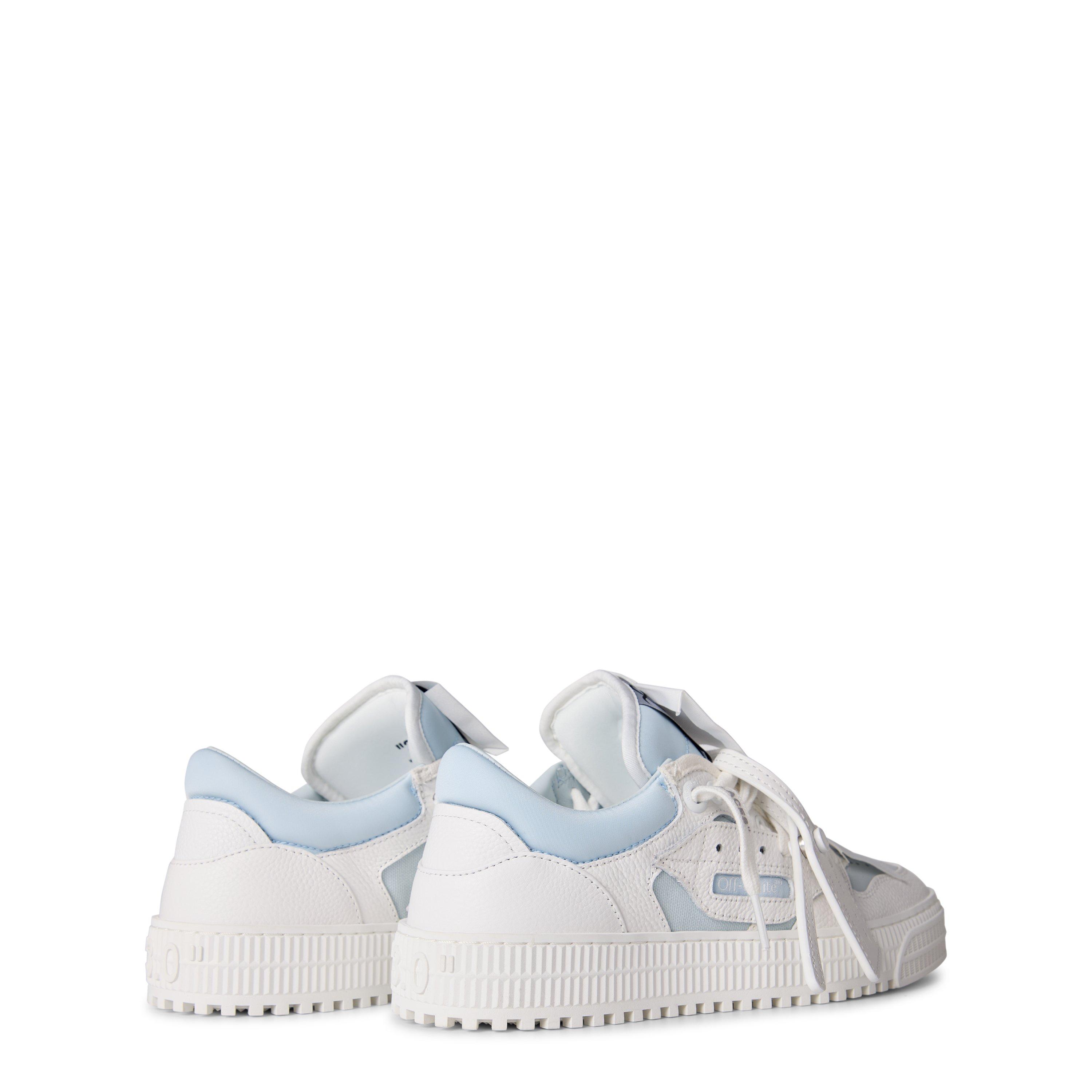 White/Ice - Off White - Women's Low 3.0 Sneakers with ZIP Tie Tag - 5