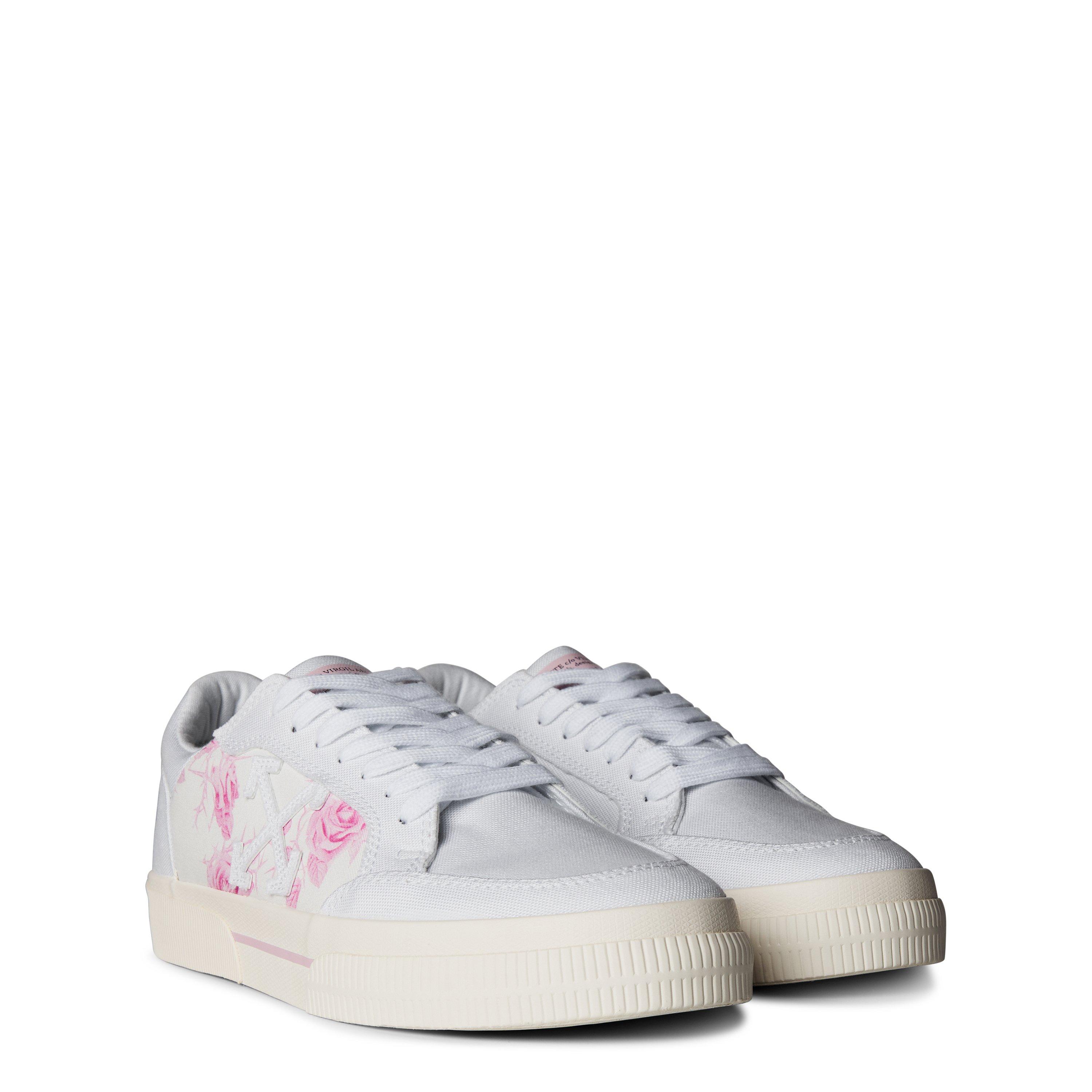 White/Rose - Off White - Women's Vulcan Cnvs Skate Shoes - 3