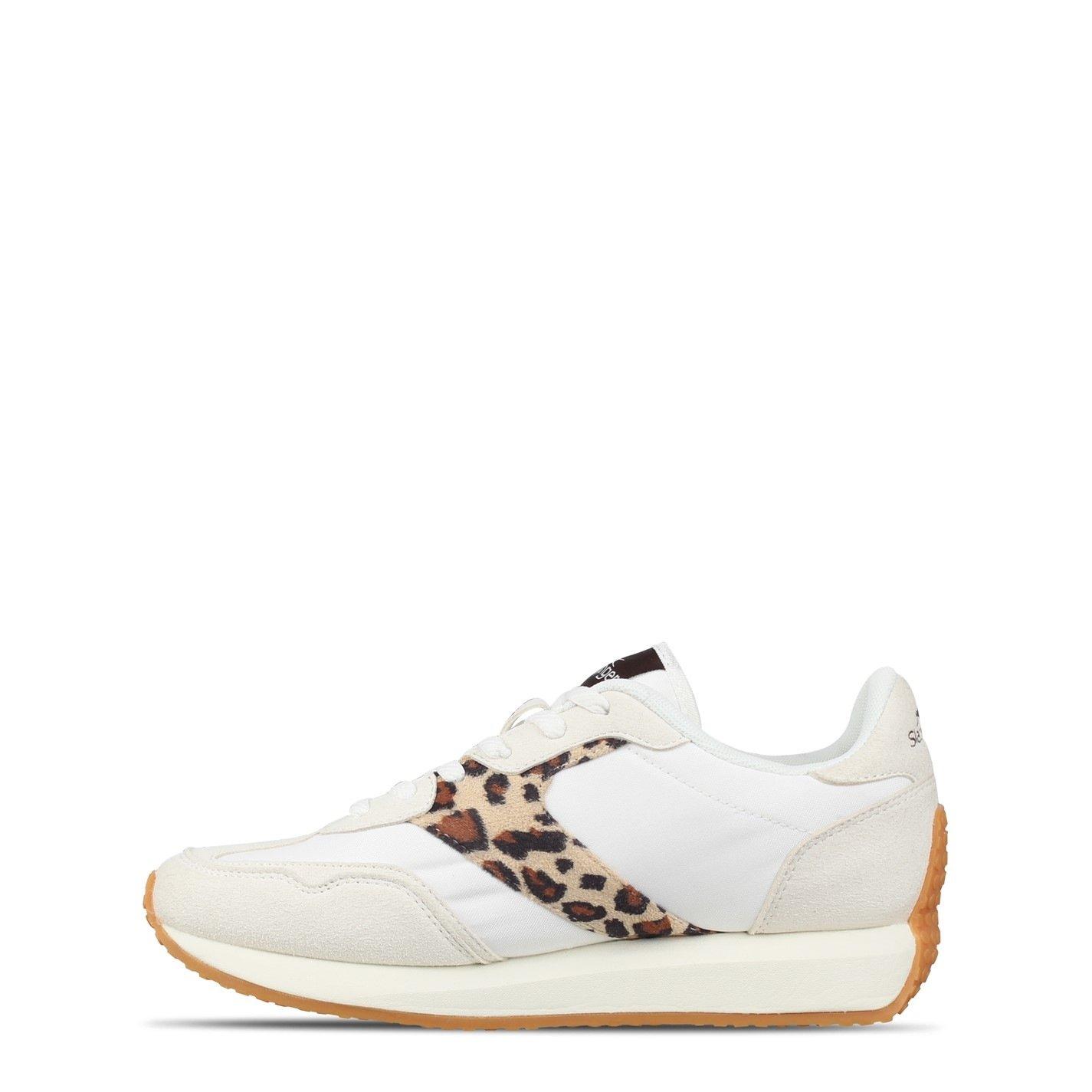 Bianco/Leopardo - Slazenger - Slaz Lyon Classic Low-Top Trainers - 2