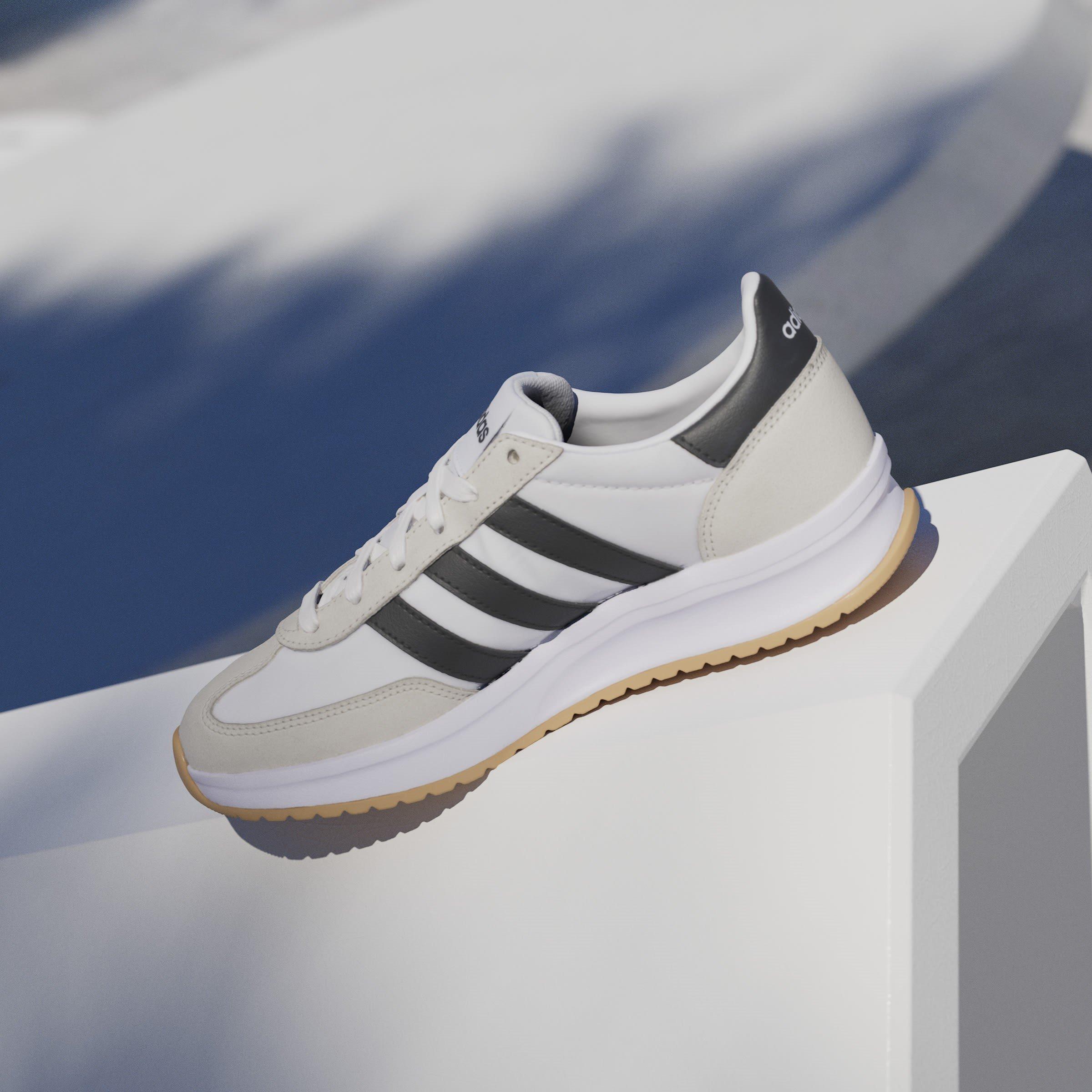 Blanco/Negro - adidas - Run 70s 2.0 Low-Top Trainers Womens - 16