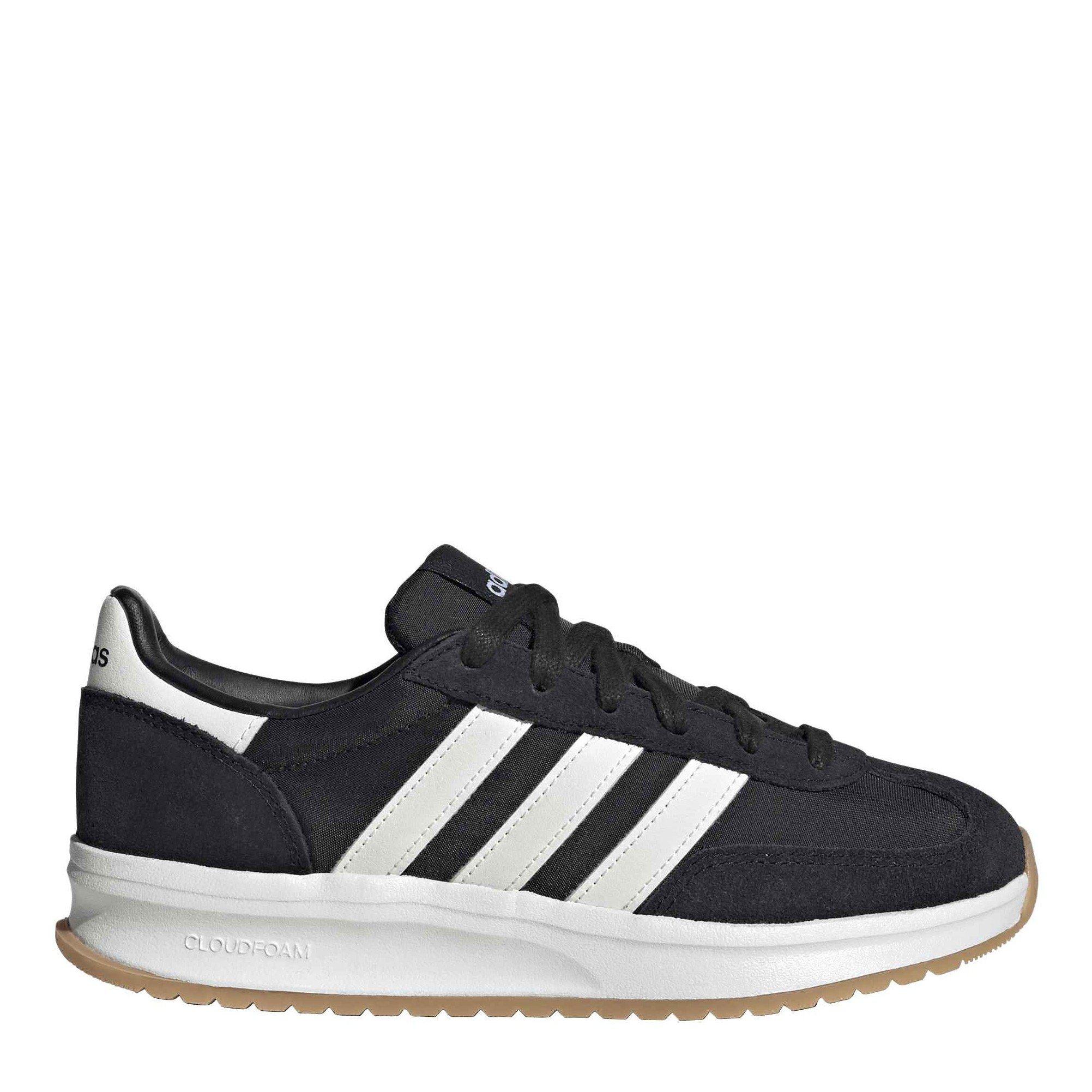 Adidas Women's Run 70S 2.0 Low-Top Trainers - Blk/Wht/Gum - 5.5 (38.7)