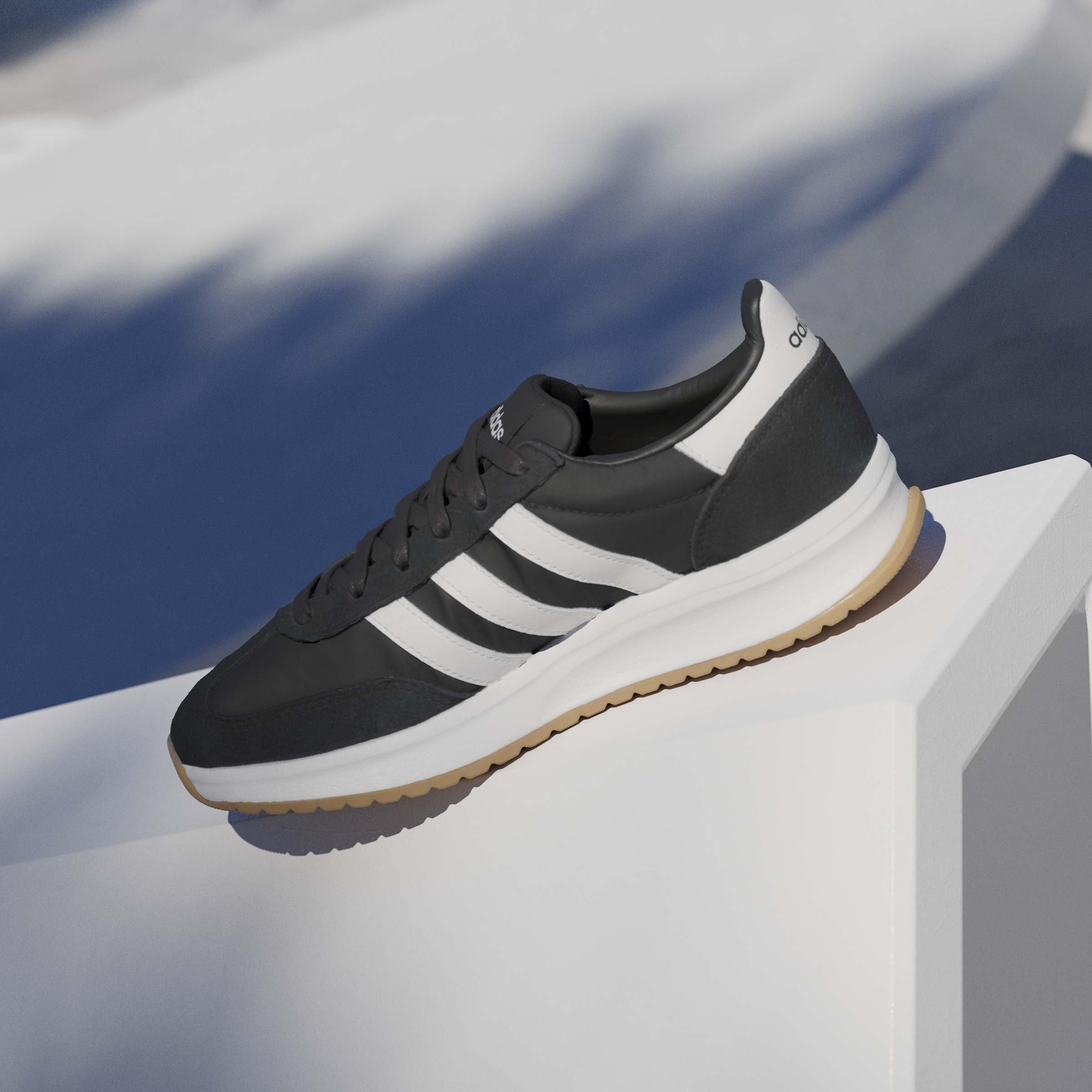 Noir/Blanc/Gomme - adidas - Run 70s 2.0 Low-Top Trainers Womens - 14