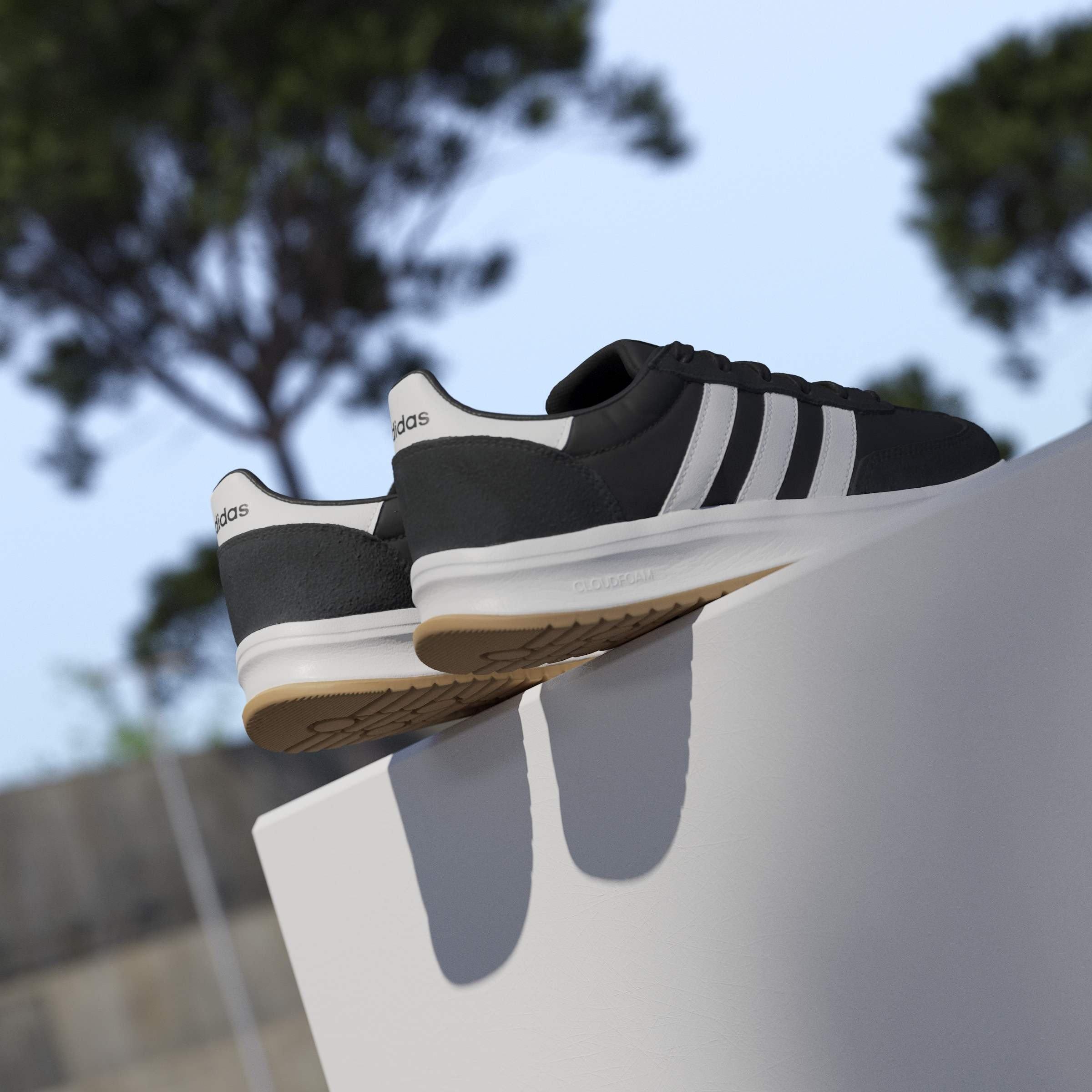 Noir/Blanc/Gomme - adidas - Run 70s 2.0 Low-Top Trainers Womens - 15