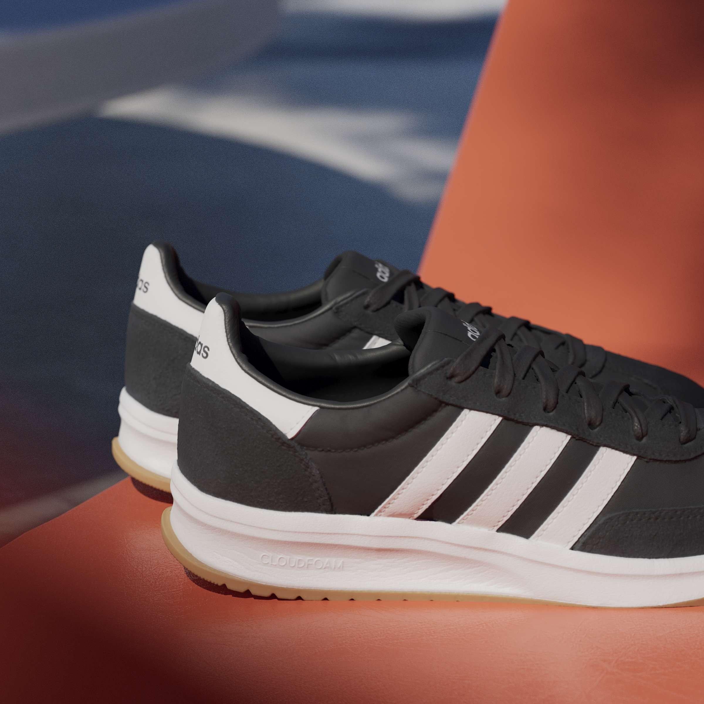 Noir/Blanc/Gomme - adidas - Run 70s 2.0 Low-Top Trainers Womens - 16