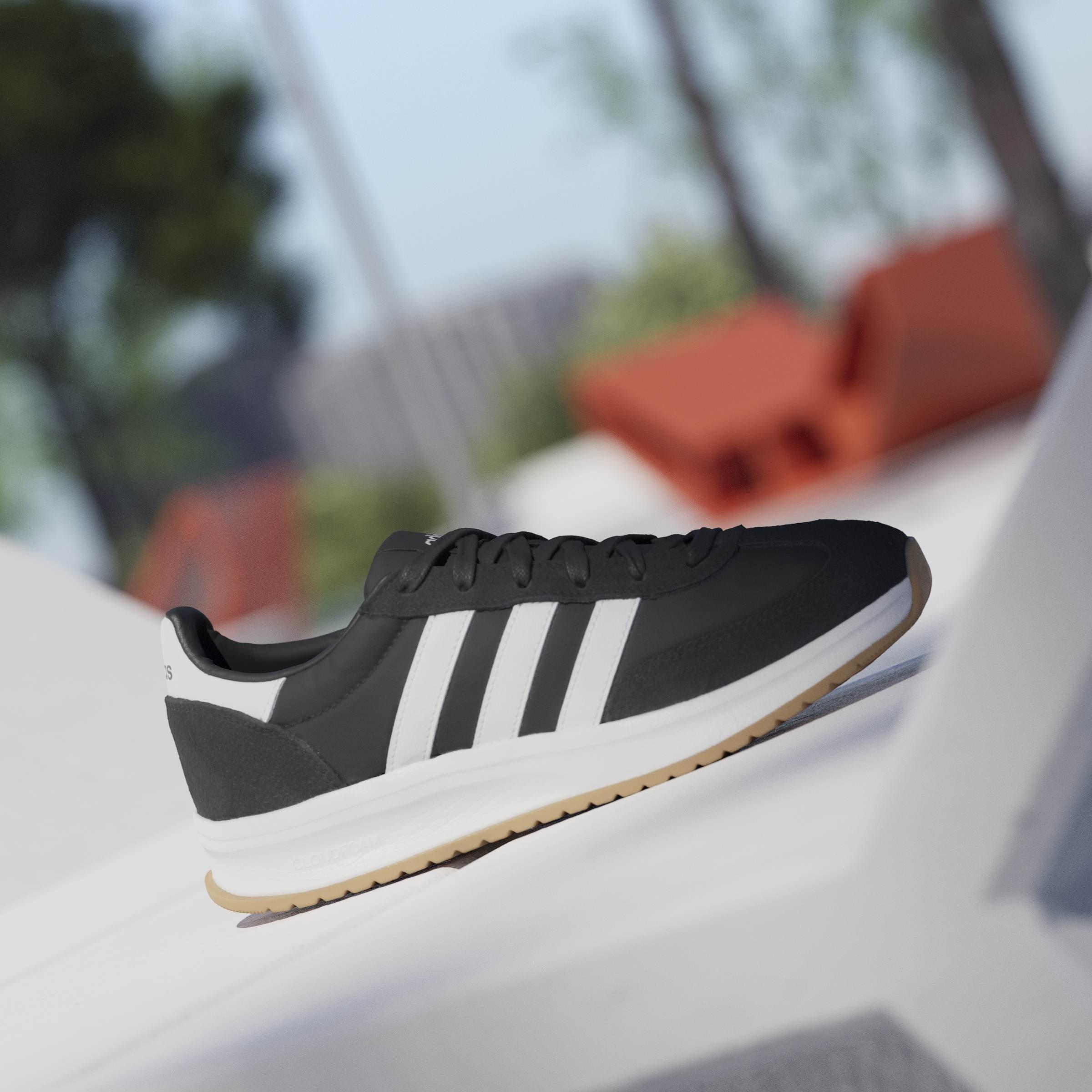 Noir/Blanc/Gomme - adidas - Run 70s 2.0 Low-Top Trainers Womens - 10