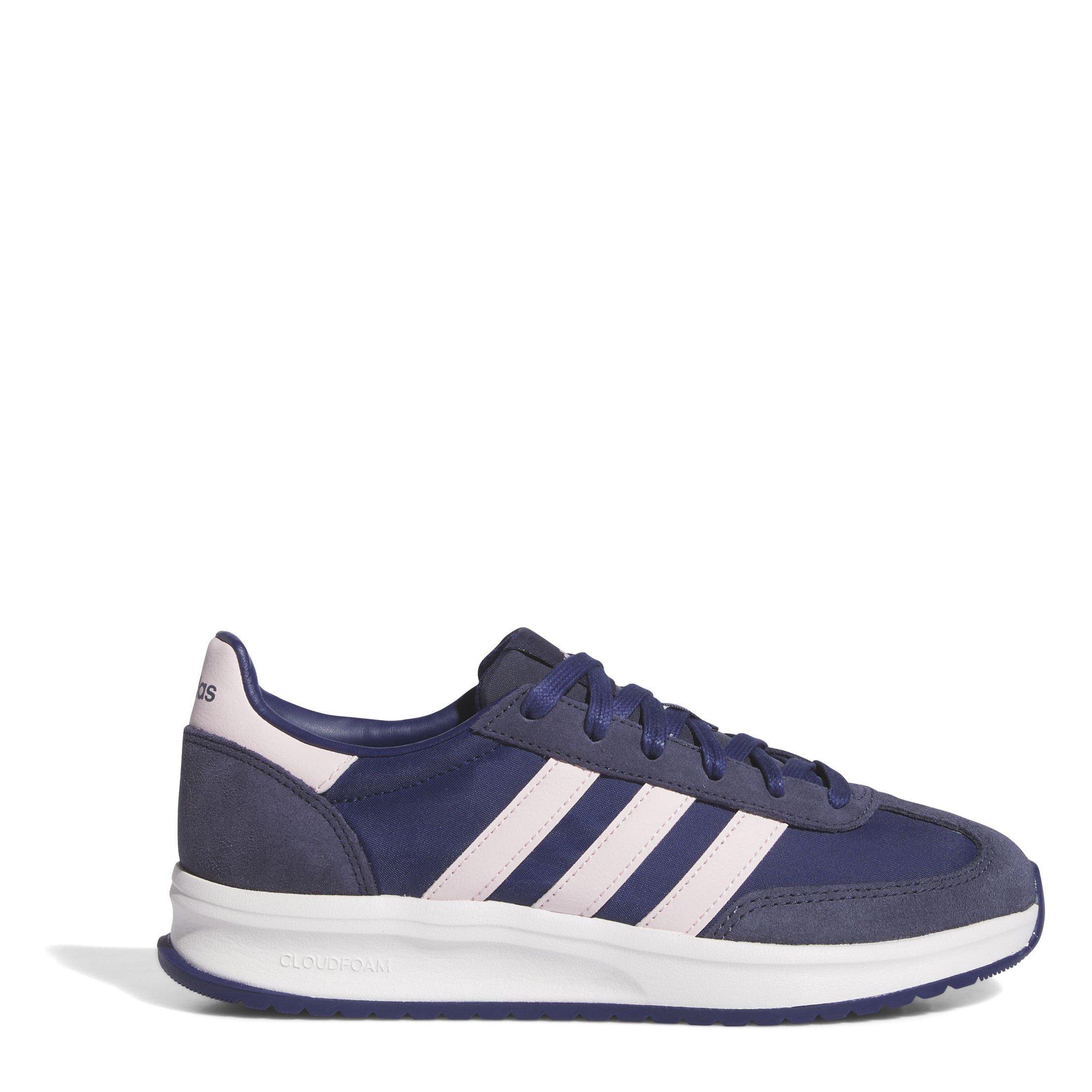 Adidas Women's Run 70S 2.0 Low-Top Trainers - Navy/Pink - 5 (38)