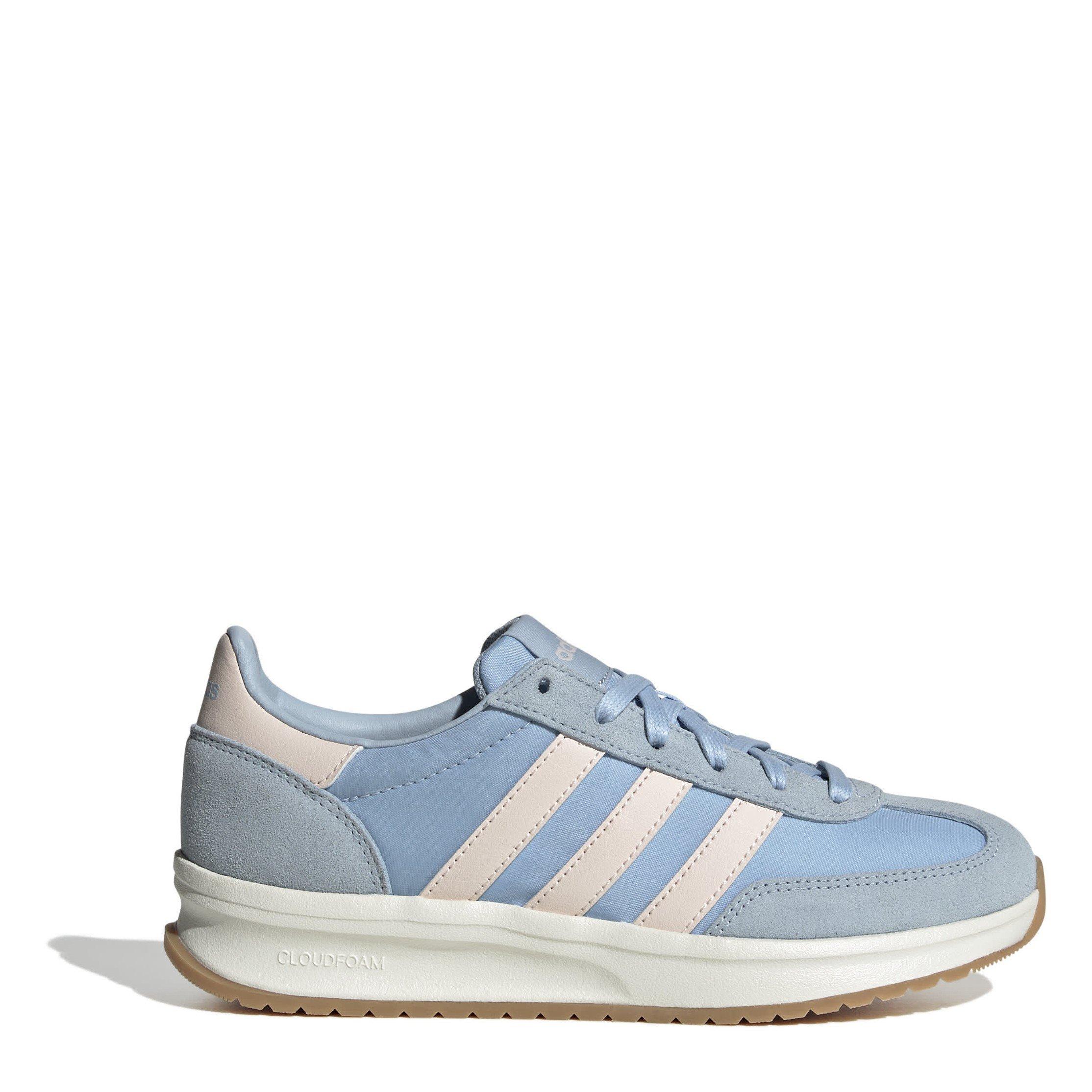 Adidas Women's Run 70S 2.0 Low-Top Trainers - Blue/Pink - 5 (38)