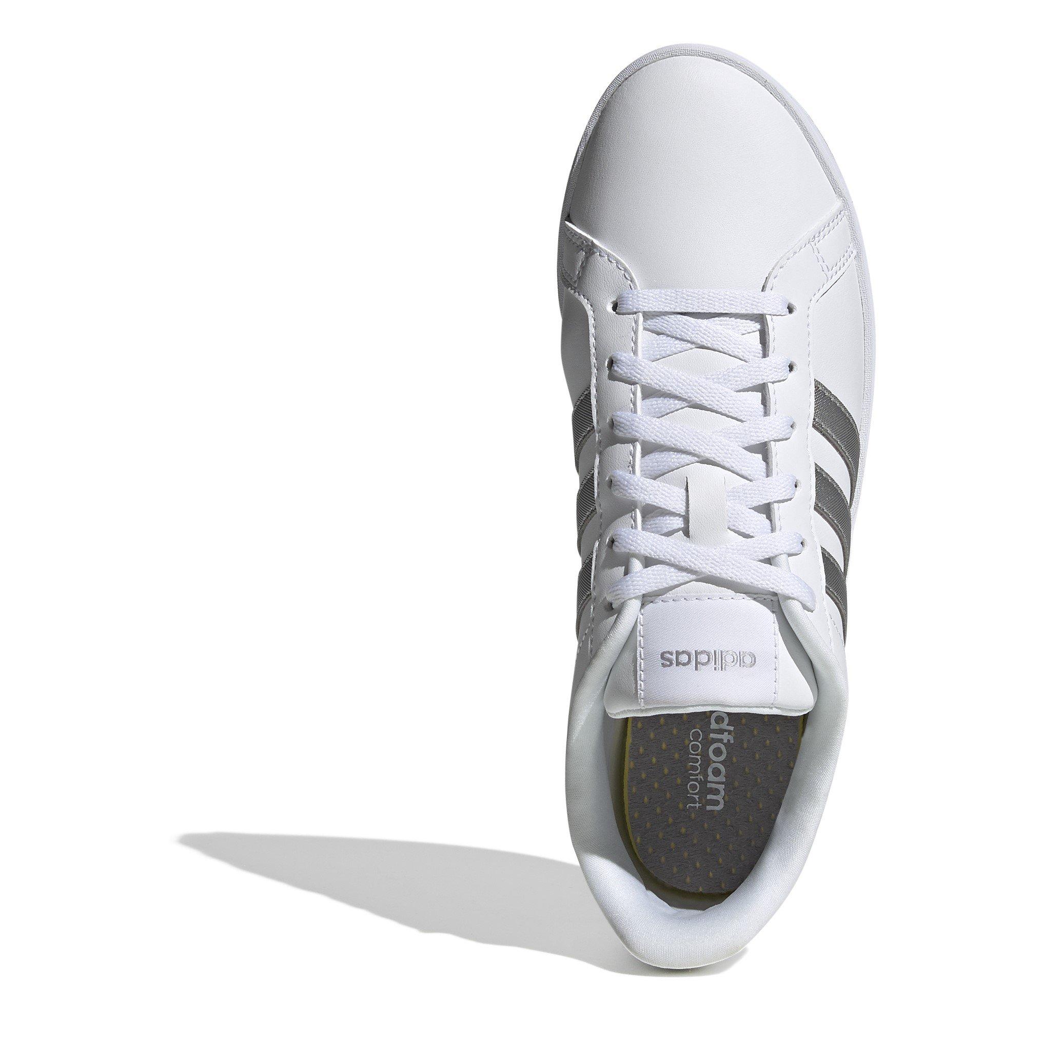 Blanco/Gris - adidas - Court Point Shoes - 5