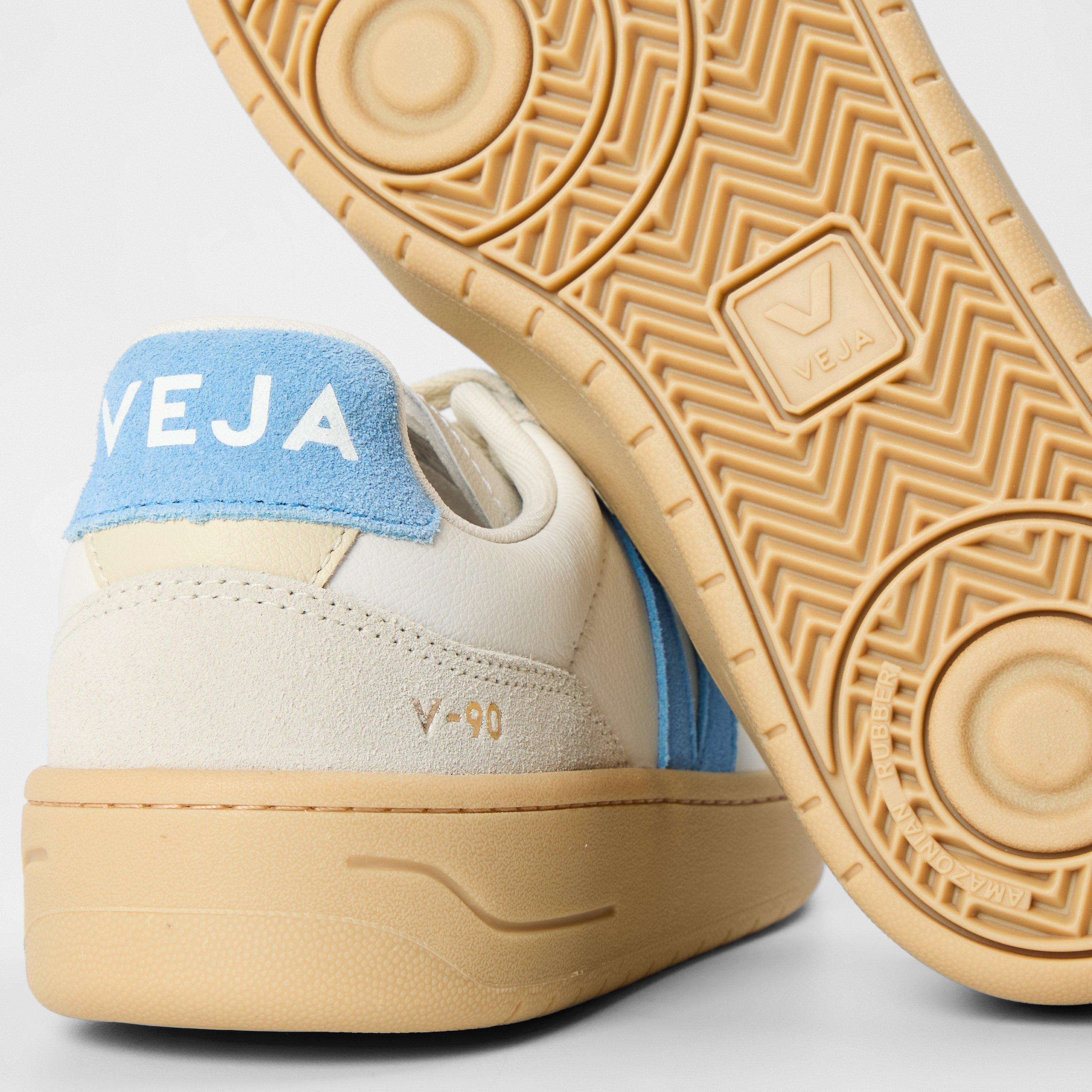 Ex White Aqua - Veja - Women's V90 Low-Top Trainers - 4
