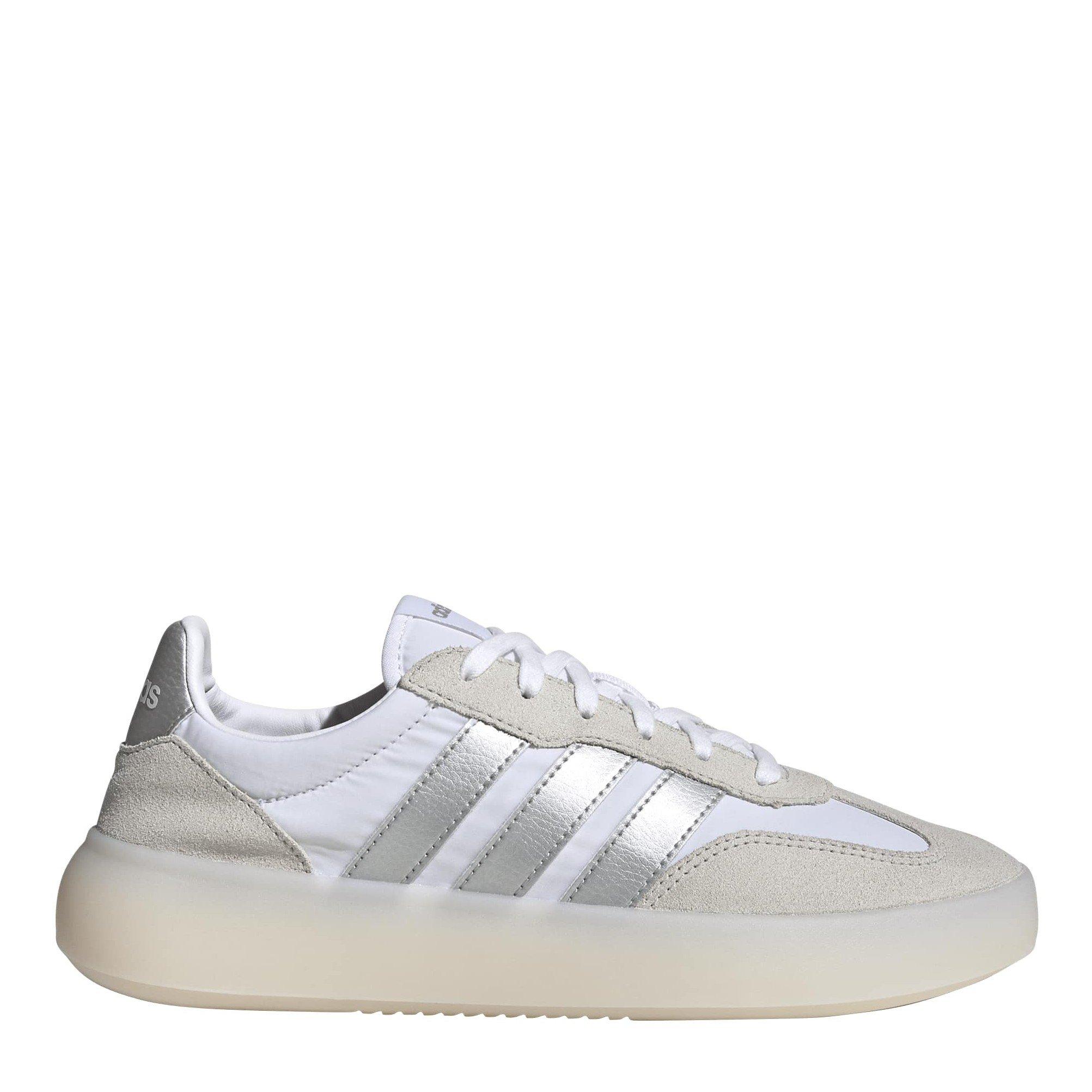 Adidas Women's Barreda Decode Shoes - White/Silver - 8 (42)