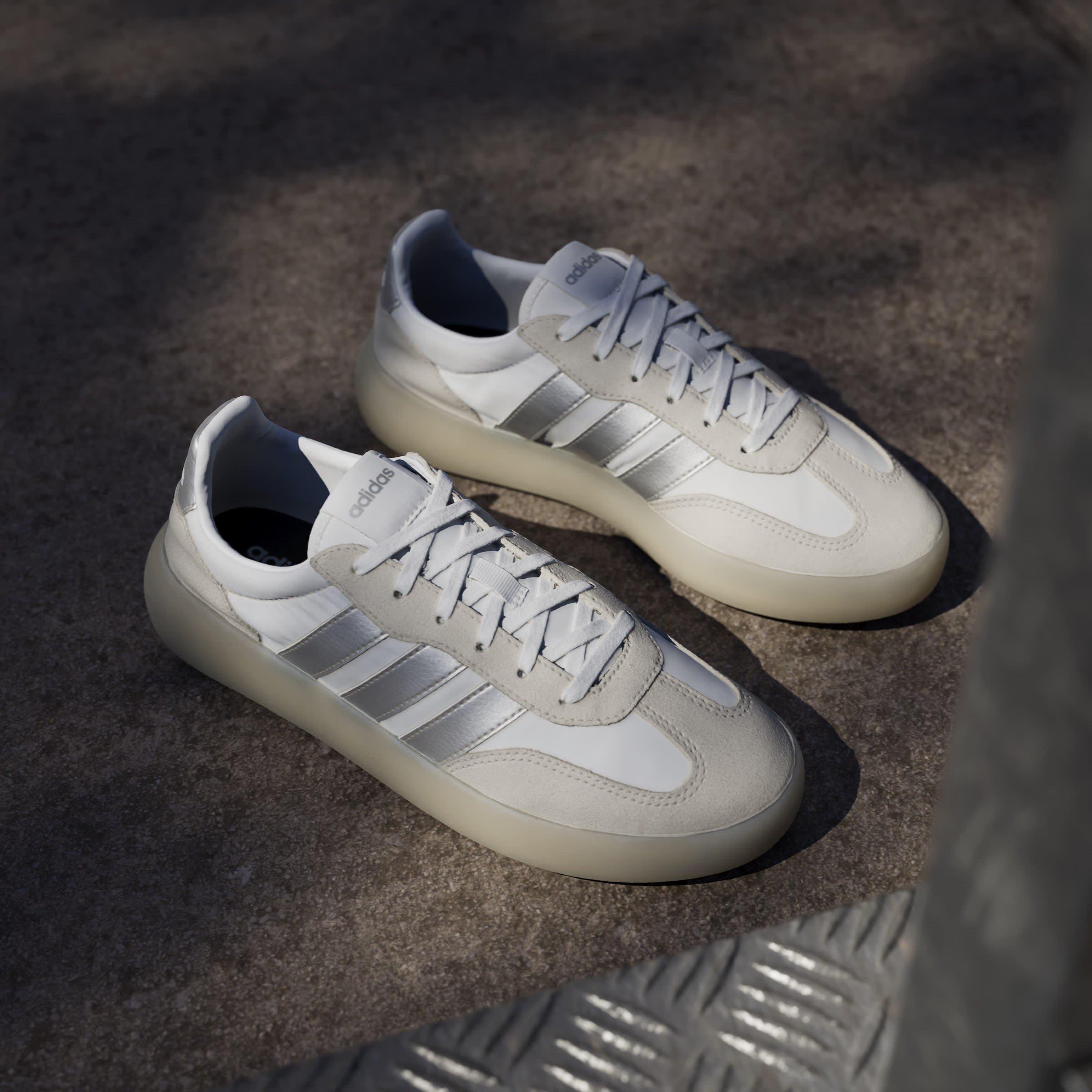 Blanco/Plata - adidas - Barreda Decode Shoes Womens - 12