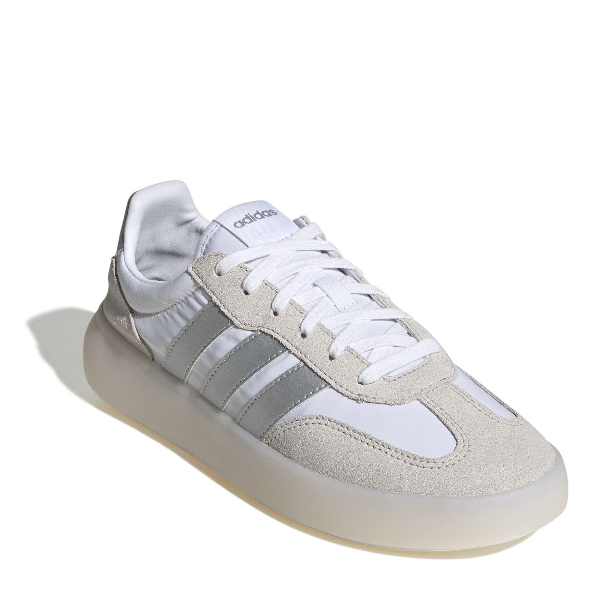 Blanco/Plata - adidas - Barreda Decode Shoes Womens - 3