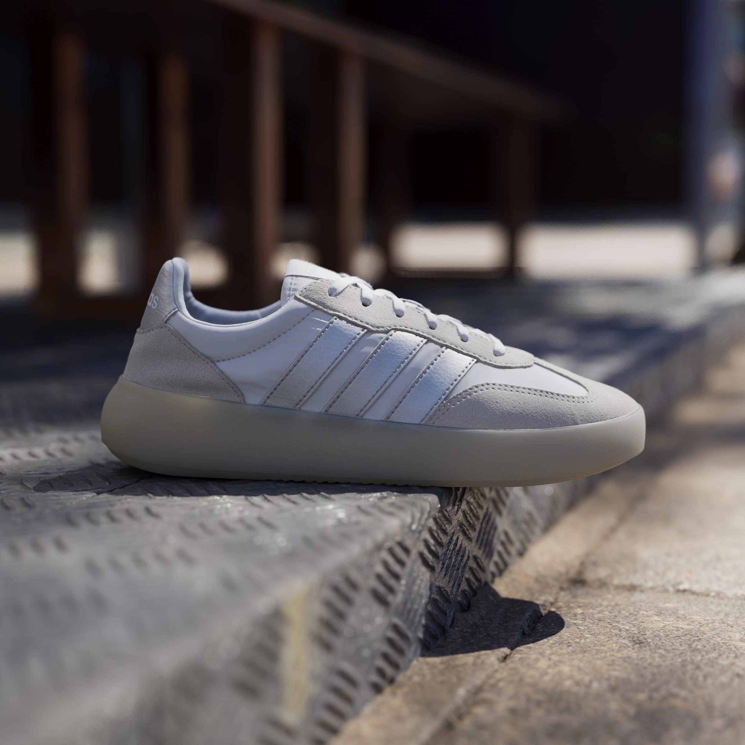 Blanco/Plata - adidas - Barreda Decode Shoes Womens - 10