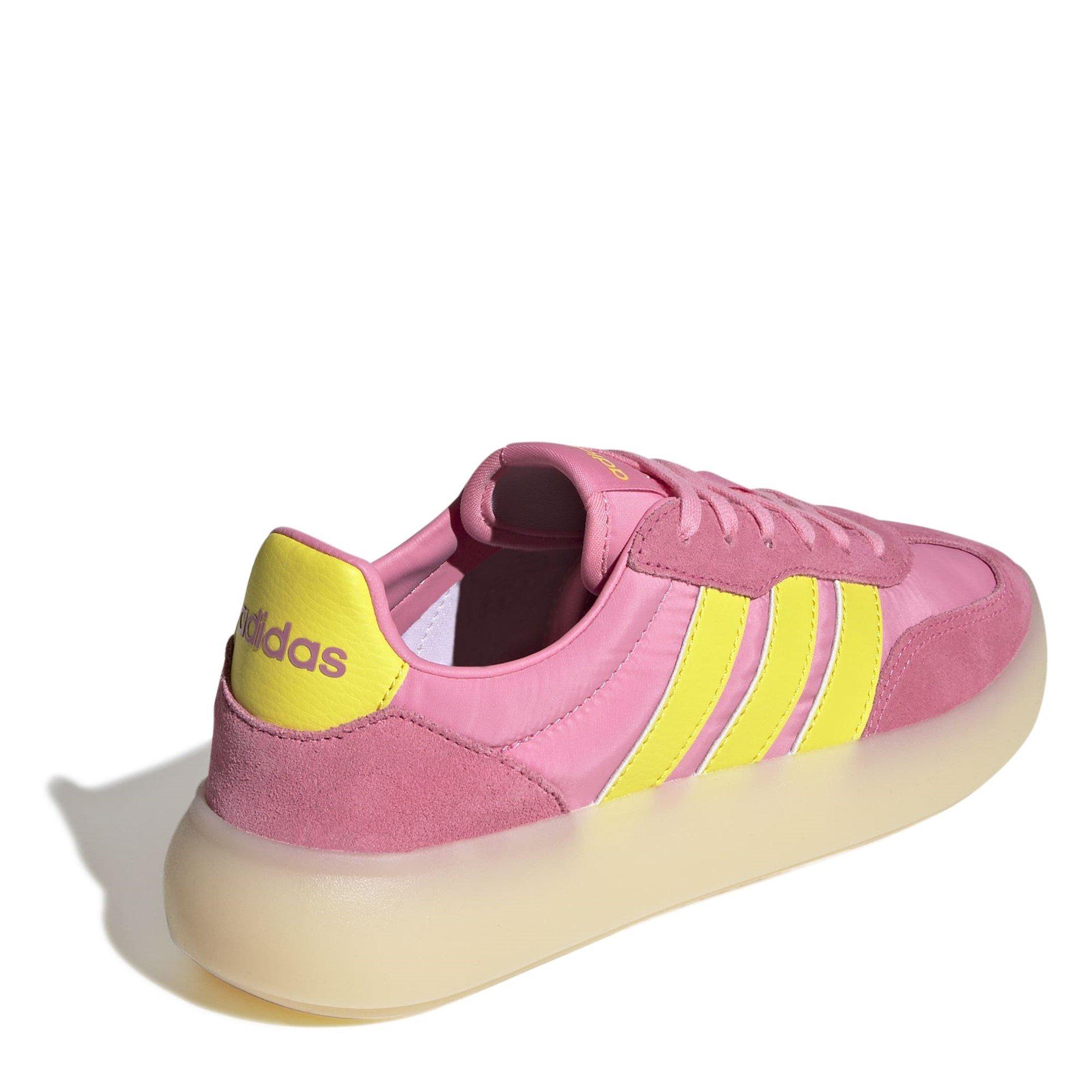 Pink/Yellow - adidas - Barreda Decode Shoes Womens - 4