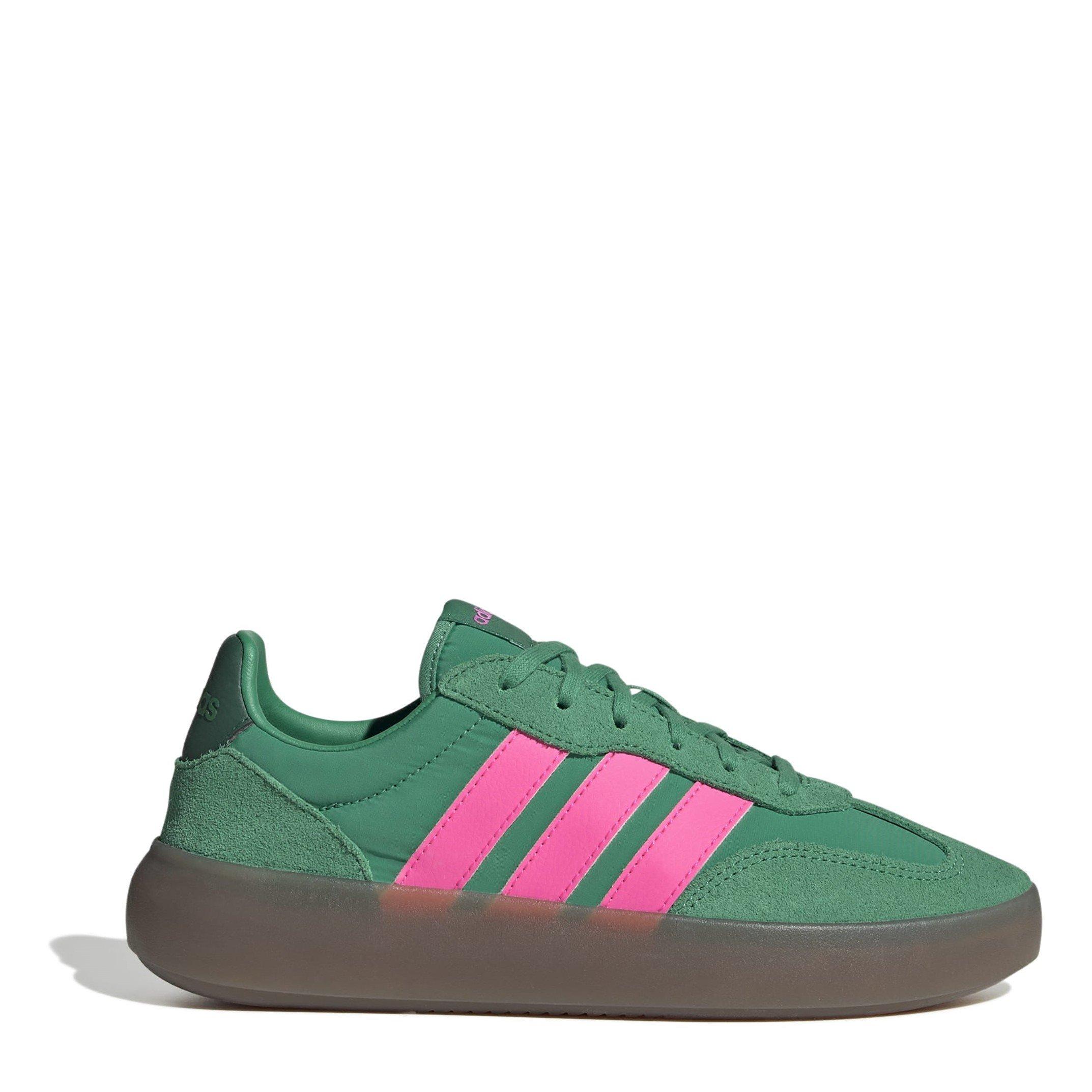 Adidas Women's Barreda Decode Shoes - Green/Pink - 5 (38)
