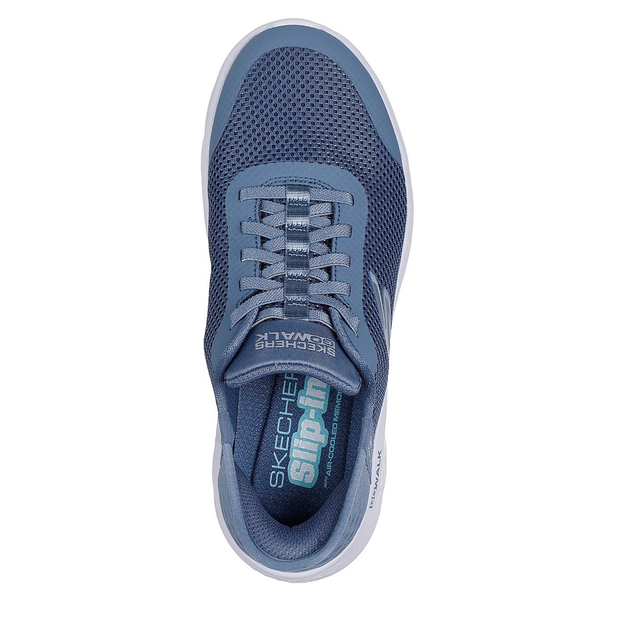 BLUE - Skechers - Go Walk Flex Womens Shoes - 5