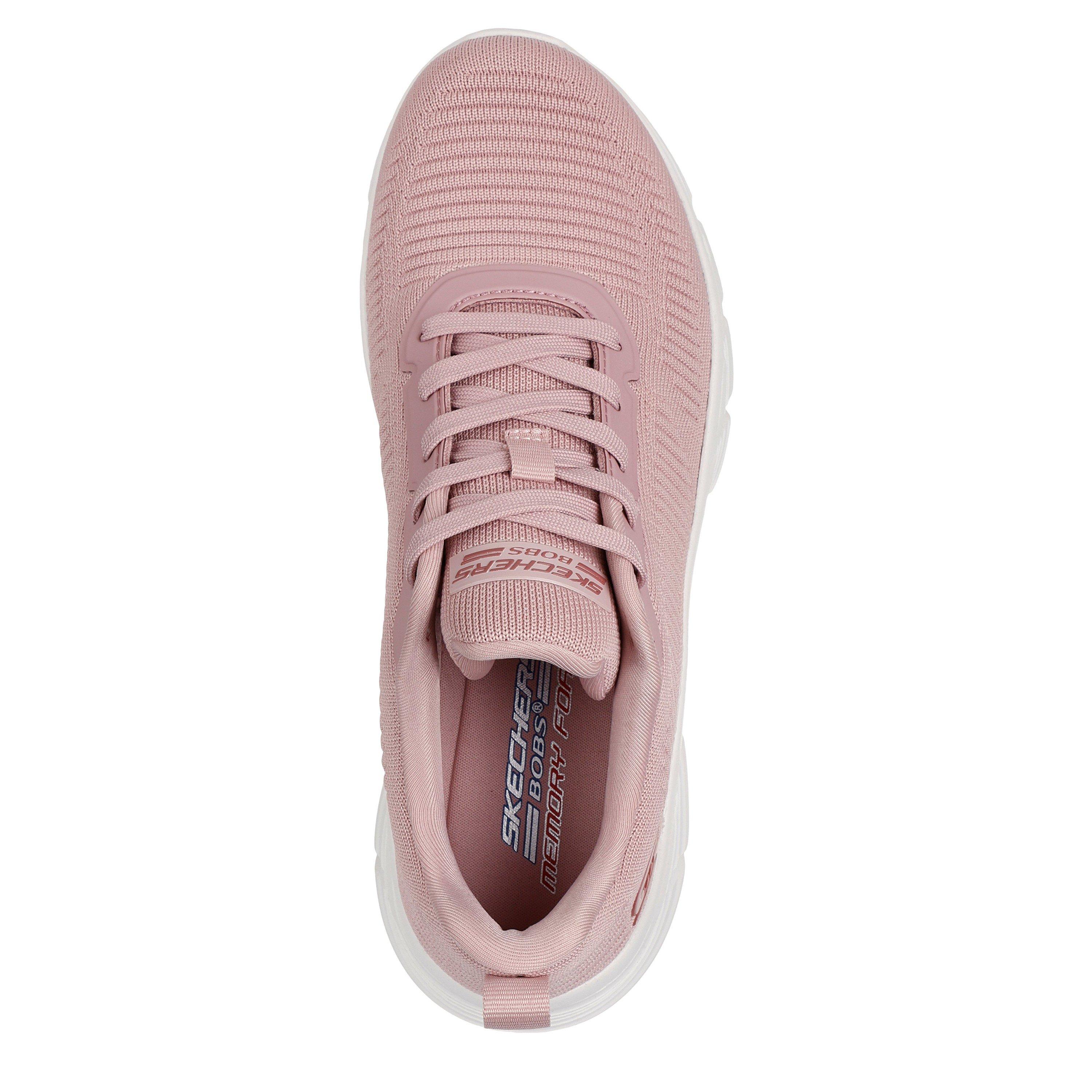BLUSH - Skechers - Bobs Sports Flex Hi Womens Shoes - 5