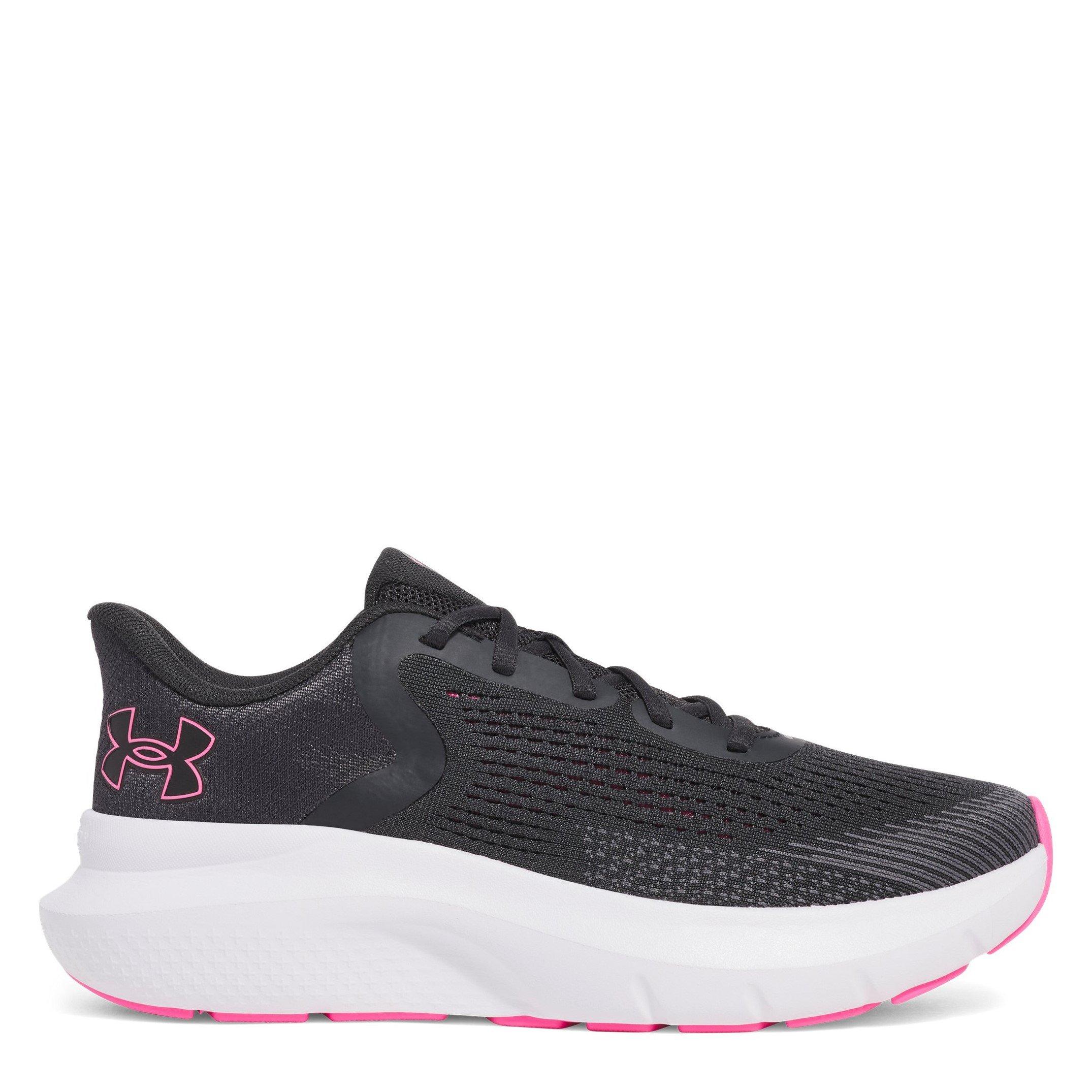 Under Armour Women's Rogue Runner - Grey/Pink - 6 (40)