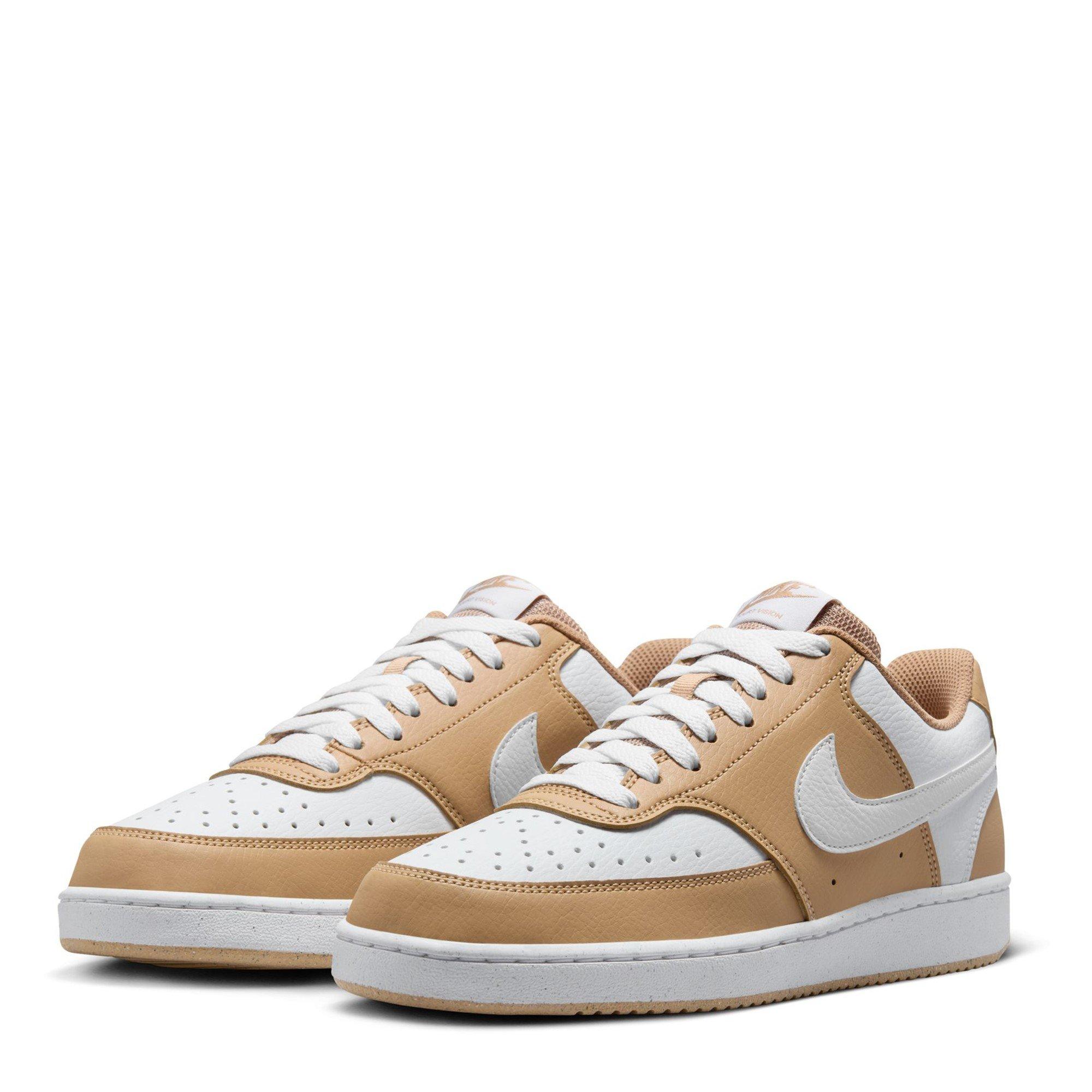 HEMP/BLANC - Nike - Court Vision Low Next Nature Women's Shoes - 3