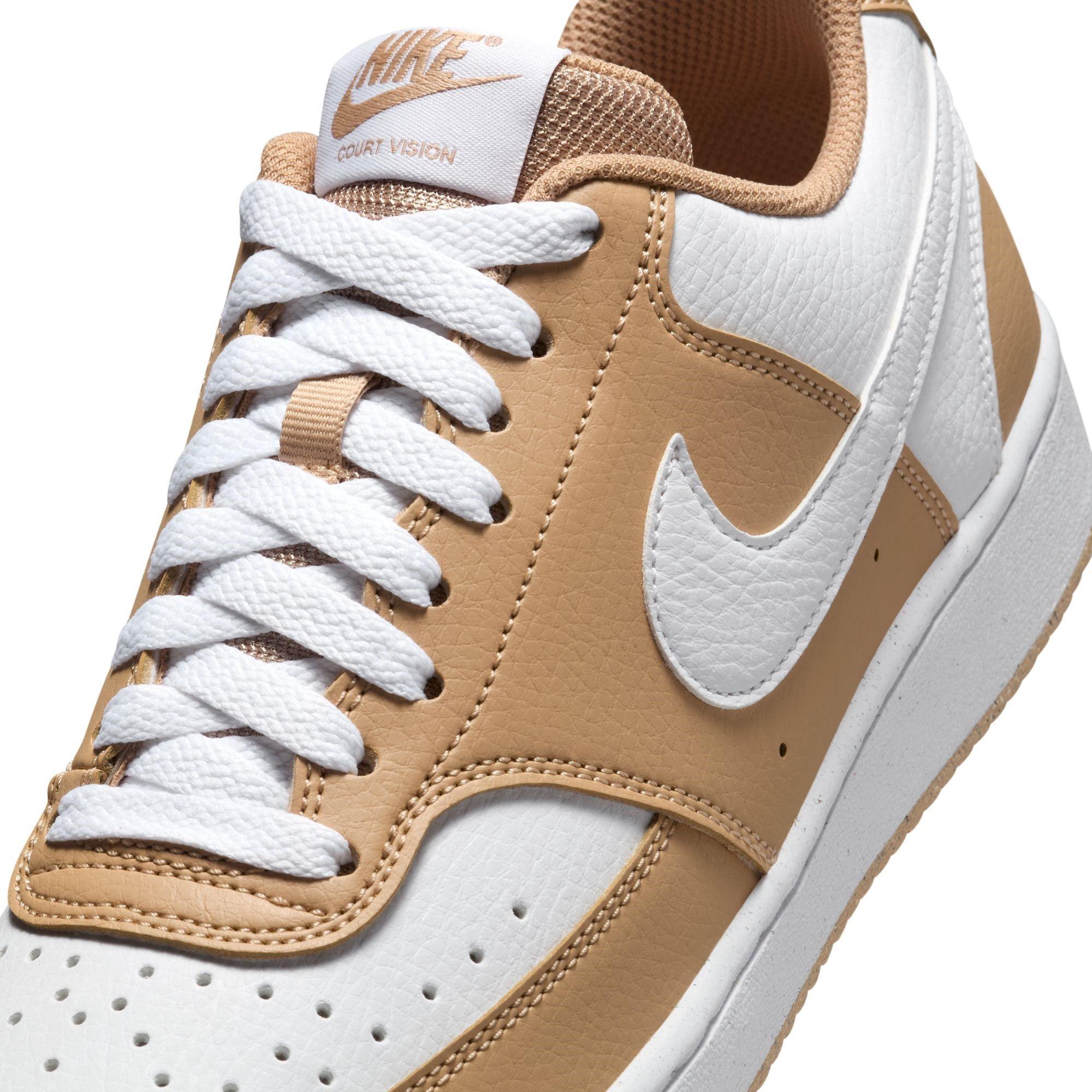 HEMP/BLANC - Nike - Court Vision Low Next Nature Women's Shoes - 7