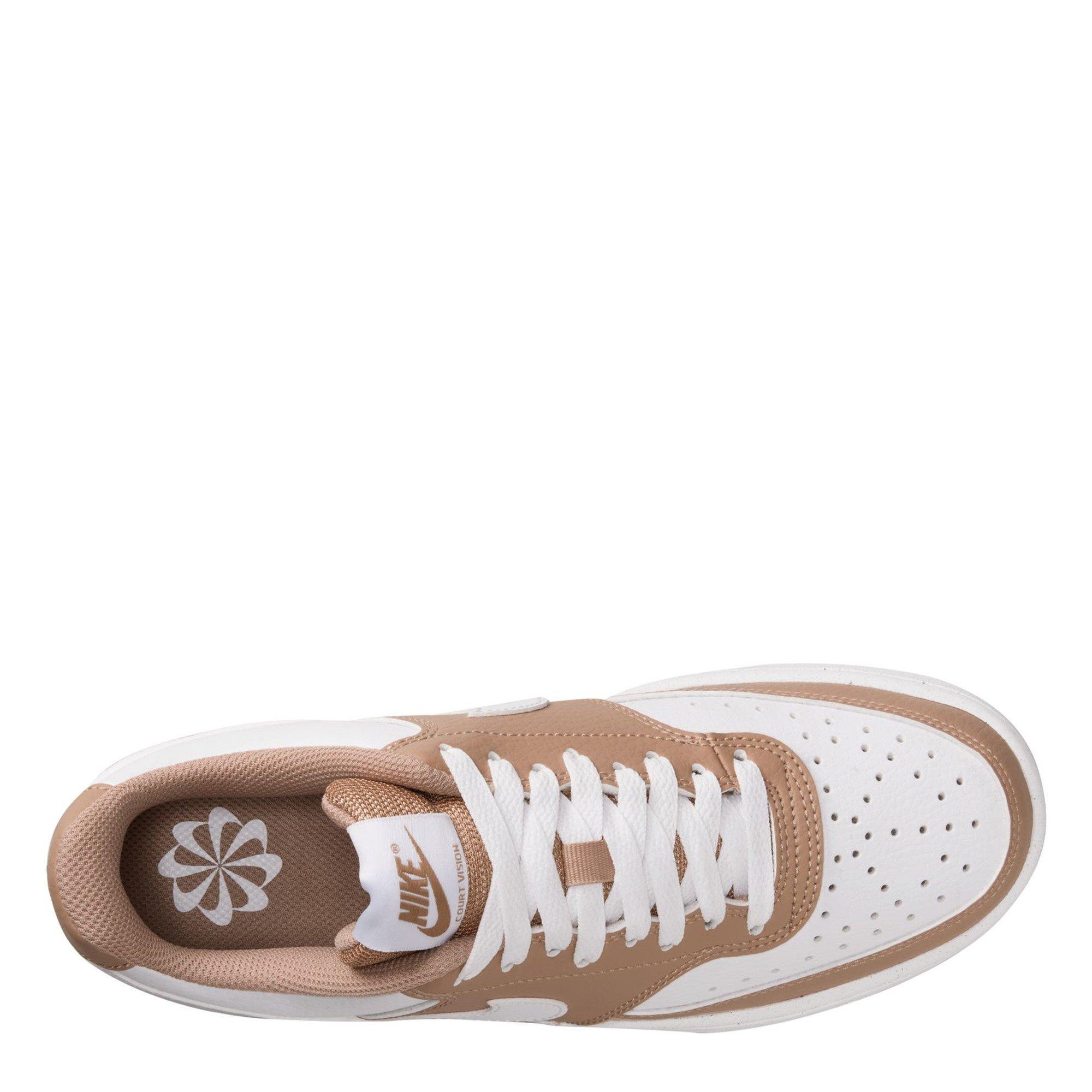 HEMP/BLANC - Nike - Court Vision Low Next Nature Women's Shoes - 9