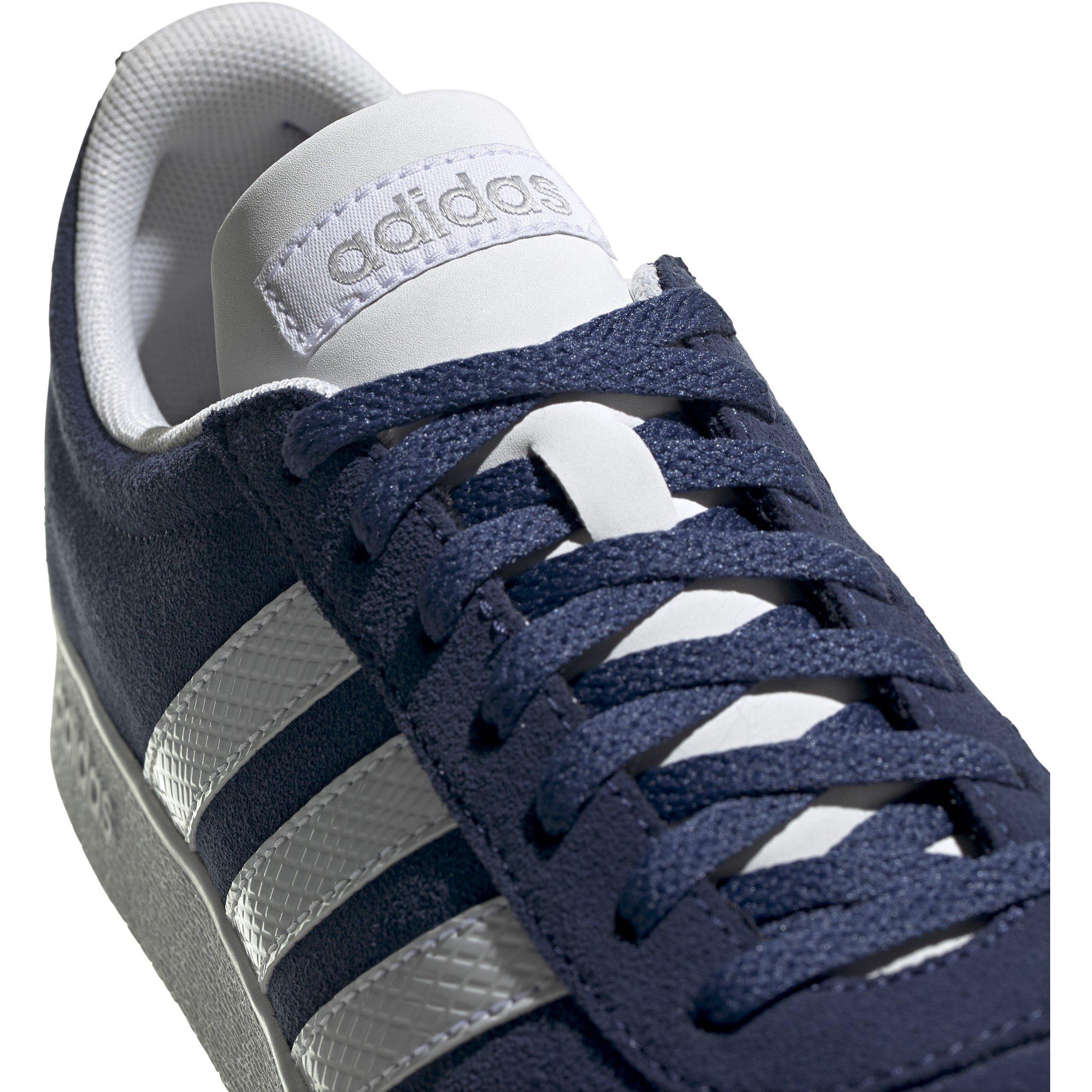 Blu Marino/Bianco - adidas - VL Court Suede Womens Court Shoes - 7