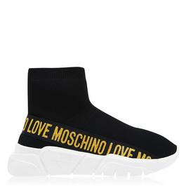 Love Moschino Band Logo Sock Trainers