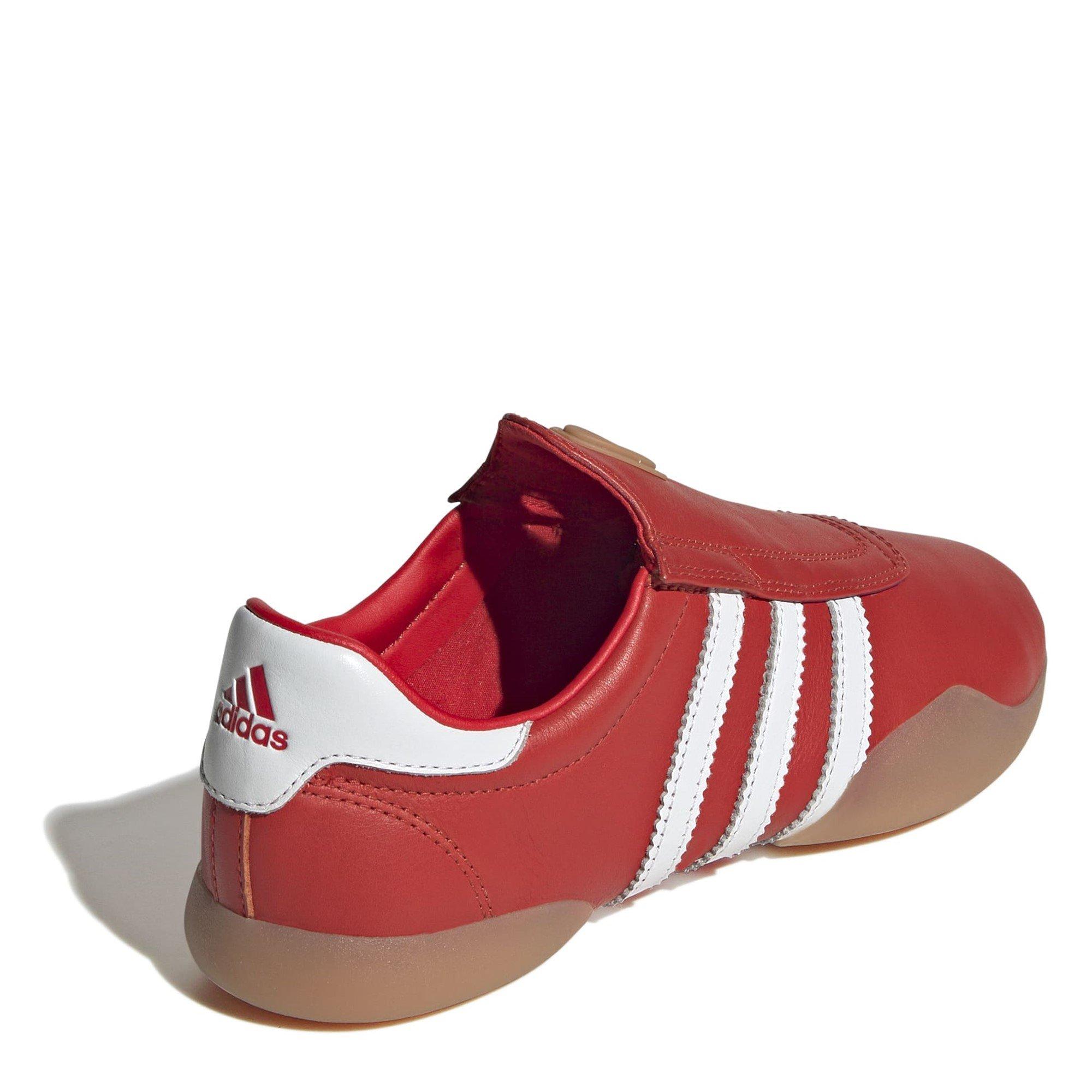 Red/Ftwr White - adidas Originals - Women's Taekwondo Low-Top Trainers - 4