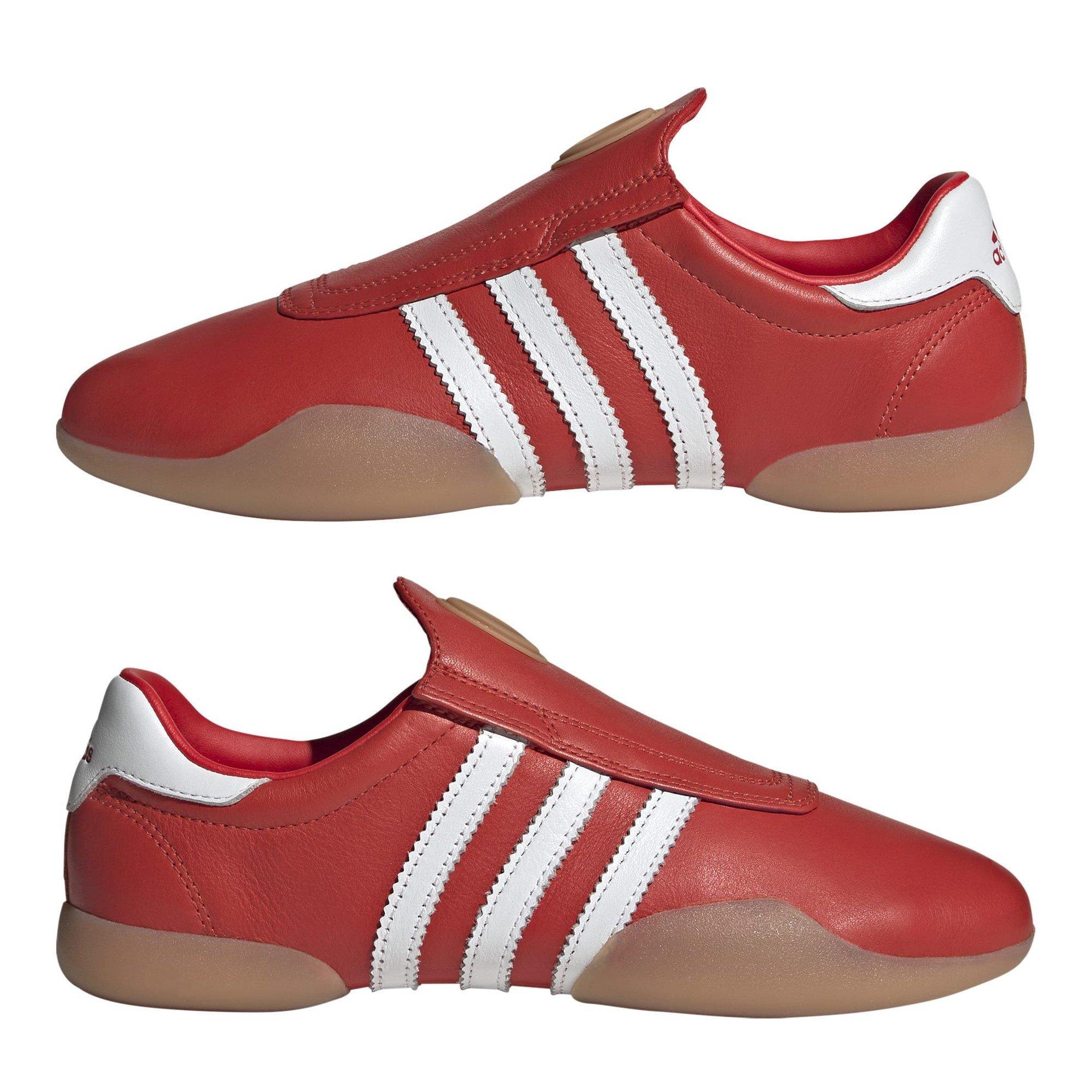 Red/Ftwr White - adidas Originals - Women's Taekwondo Low-Top Trainers - 9