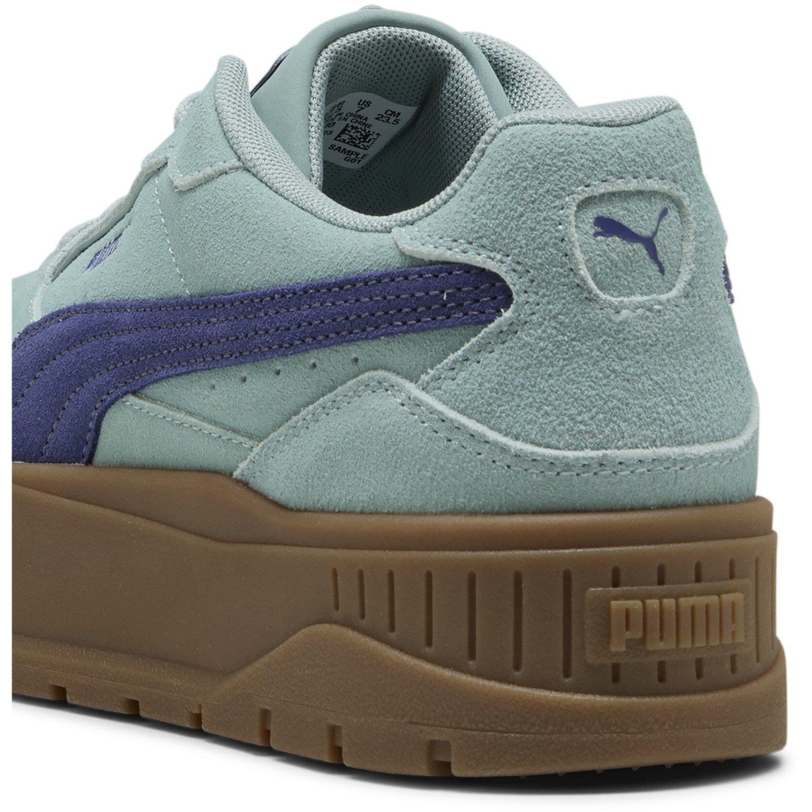 Mint/Kauwgom - Puma - Karmen II Idol Suede Low-Top Trainers - 5