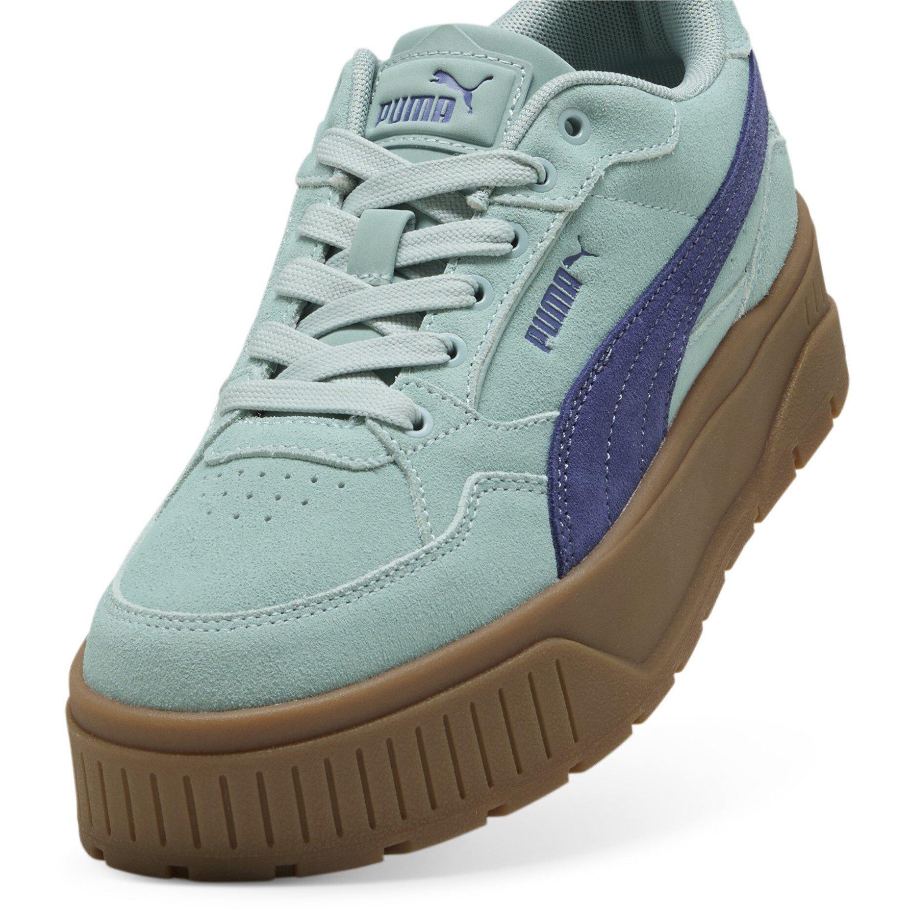 Mint/Kauwgom - Puma - Karmen II Idol Suede Low-Top Trainers - 6