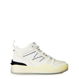 Moncler Pivot Leather High Top Sneakers