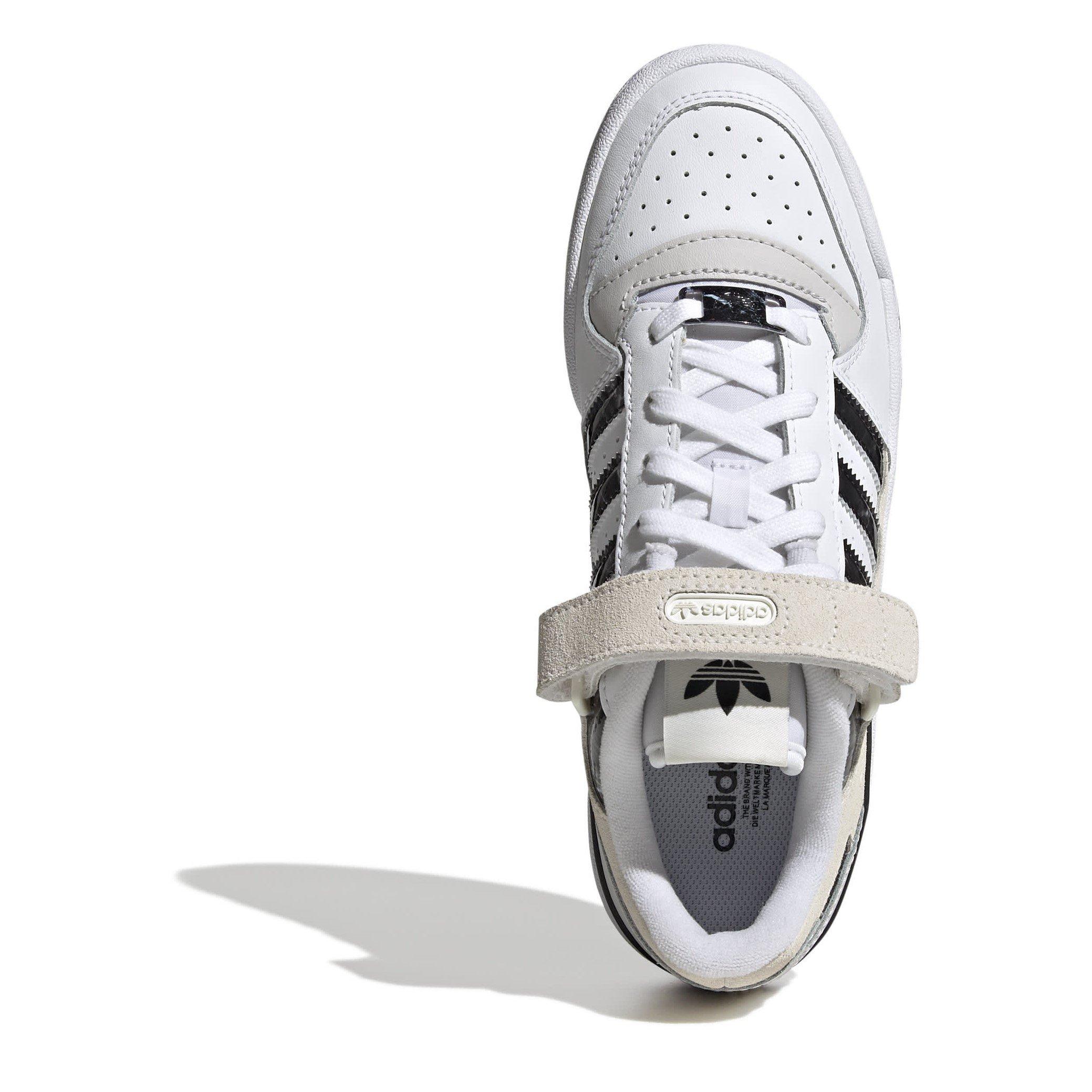 White - adidas Originals - Forum Low-Top Trainers - 5