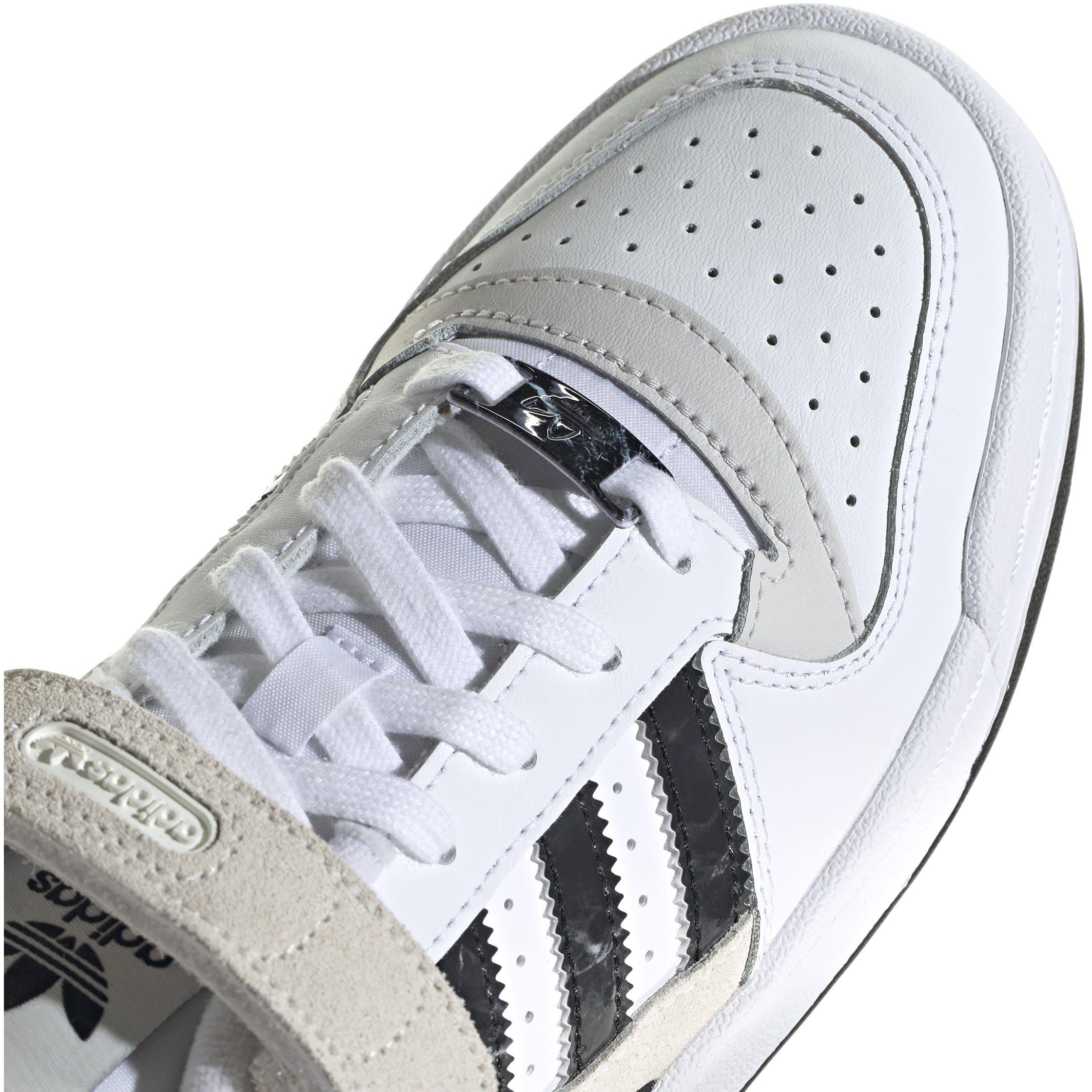 White - adidas Originals - Forum Low-Top Trainers - 8