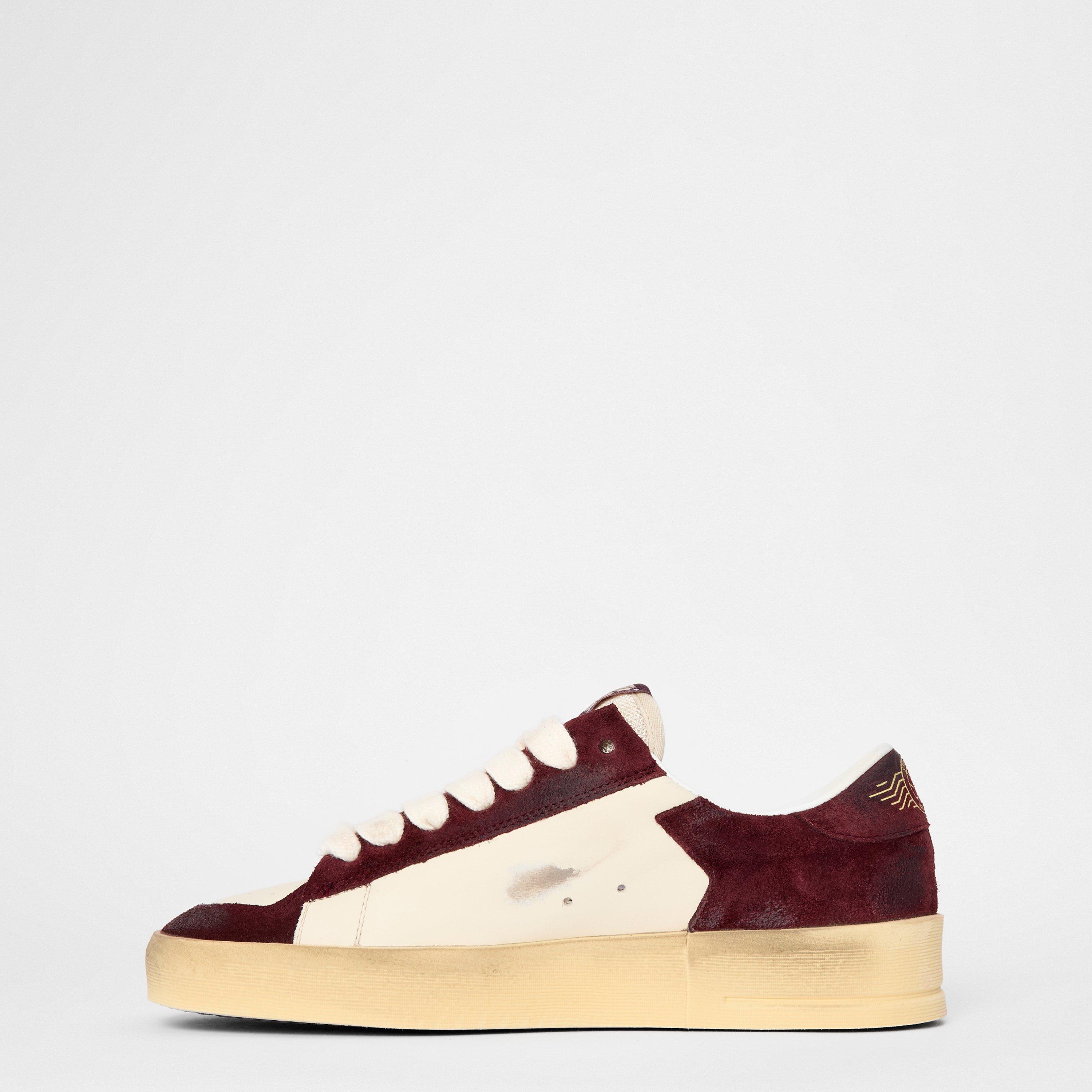 Bordeaux/Crem - Golden Goose - Stardan - 2